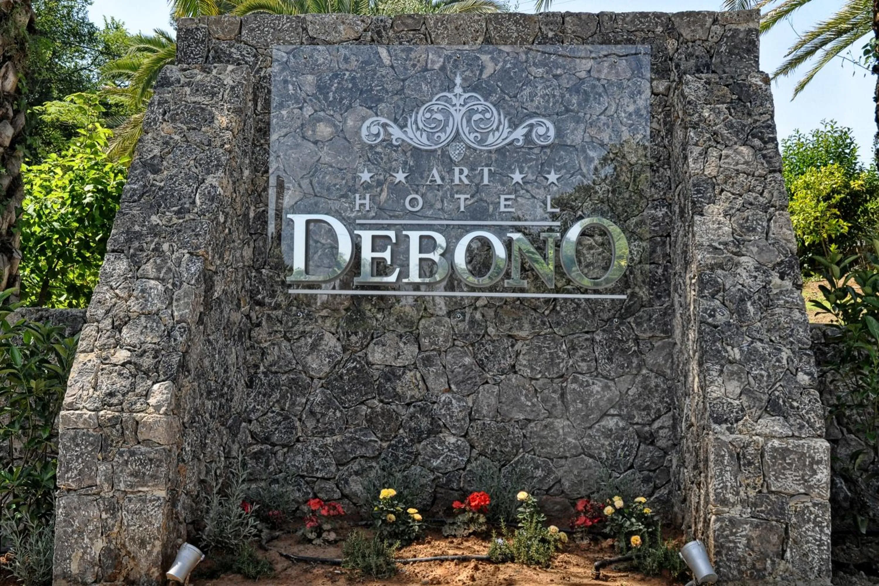 Property logo or sign in Art Hotel Debono