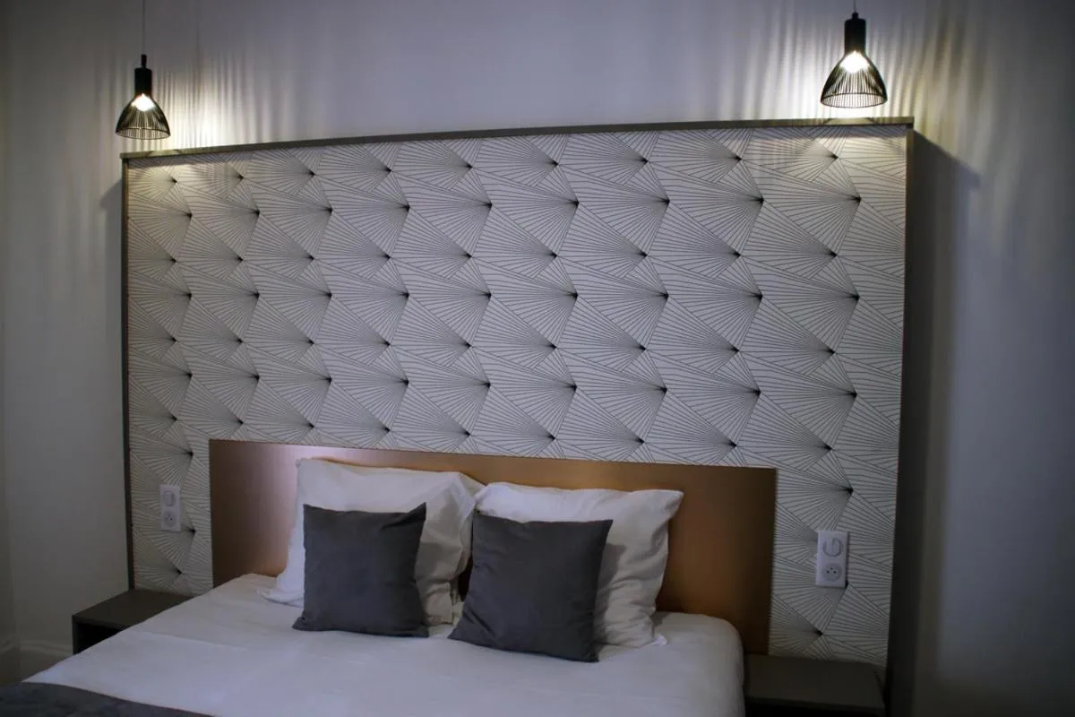 Bed in Hotel Saint Vincent