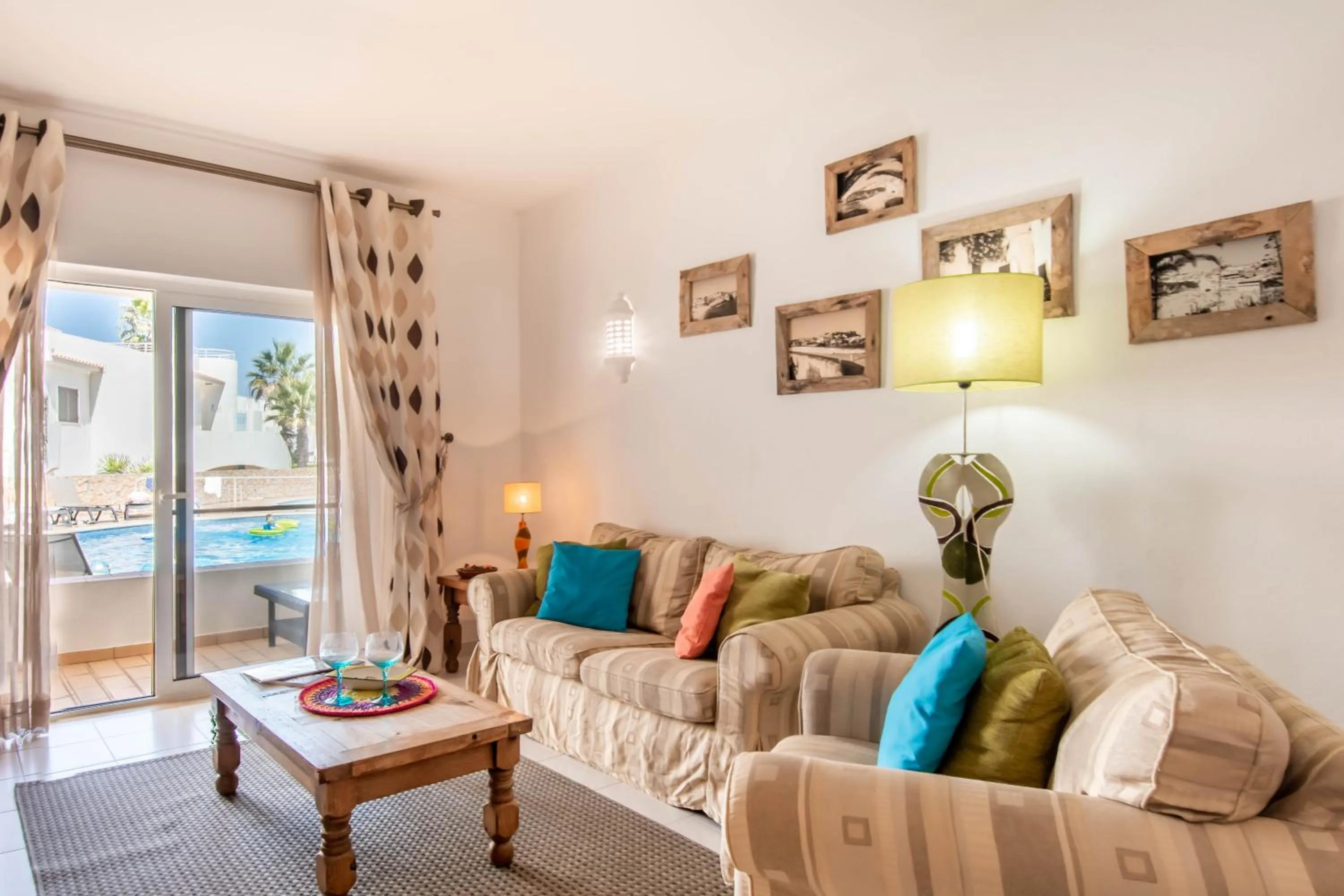 Living room in Monte Dourado