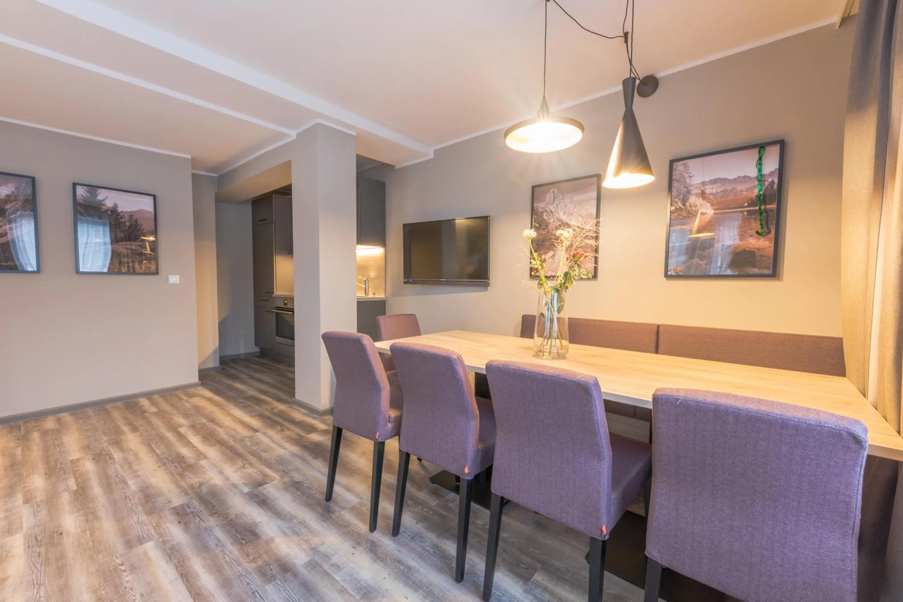 Living room in LakeSide Apartments Seefeld