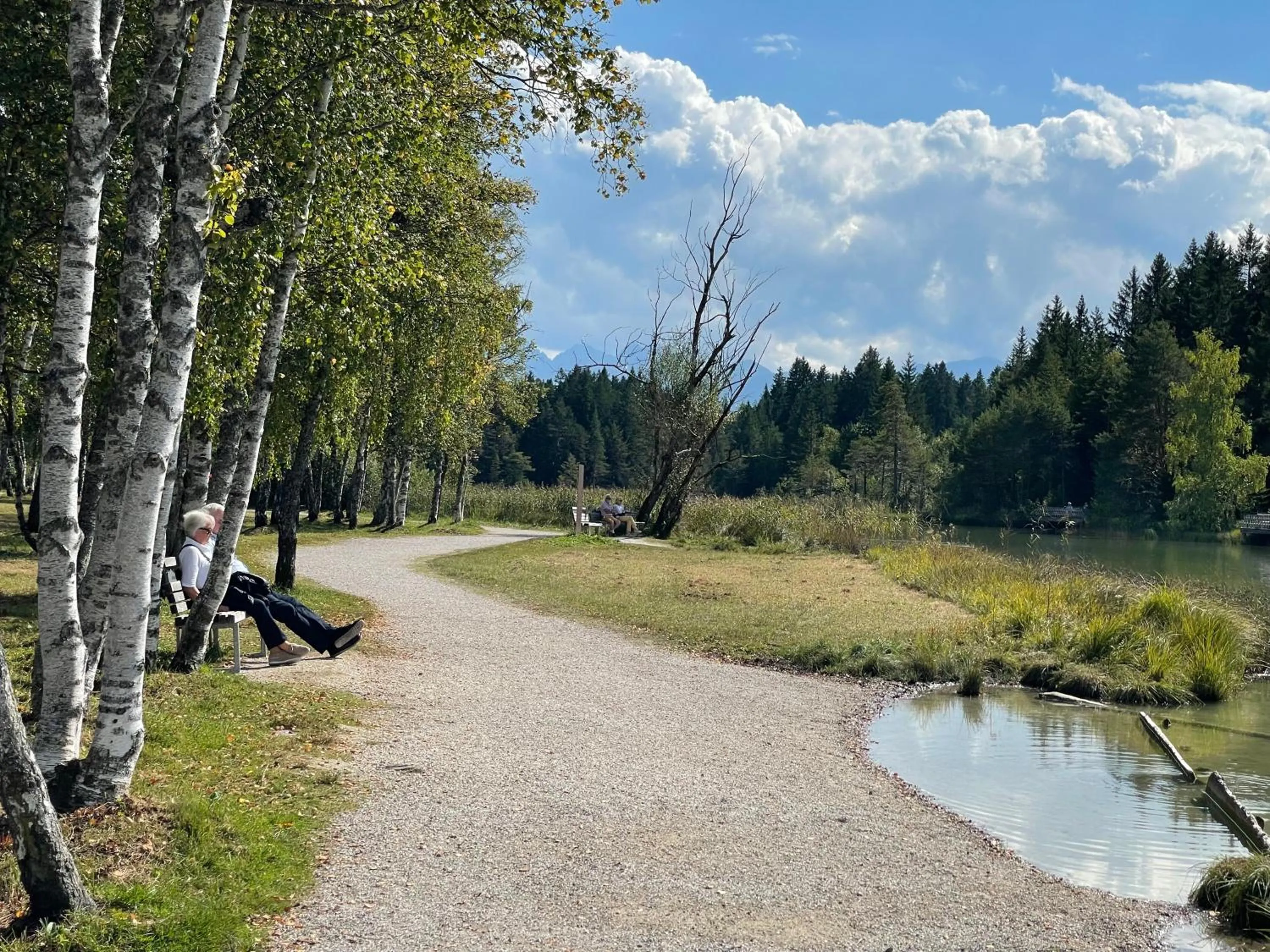 Lake view in LakeSide Apartments Seefeld