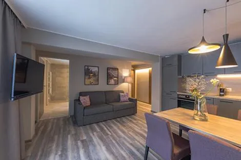 Living room in LakeSide Apartments Seefeld