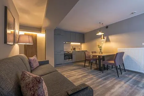 Kitchen or kitchenette in LakeSide Apartments Seefeld