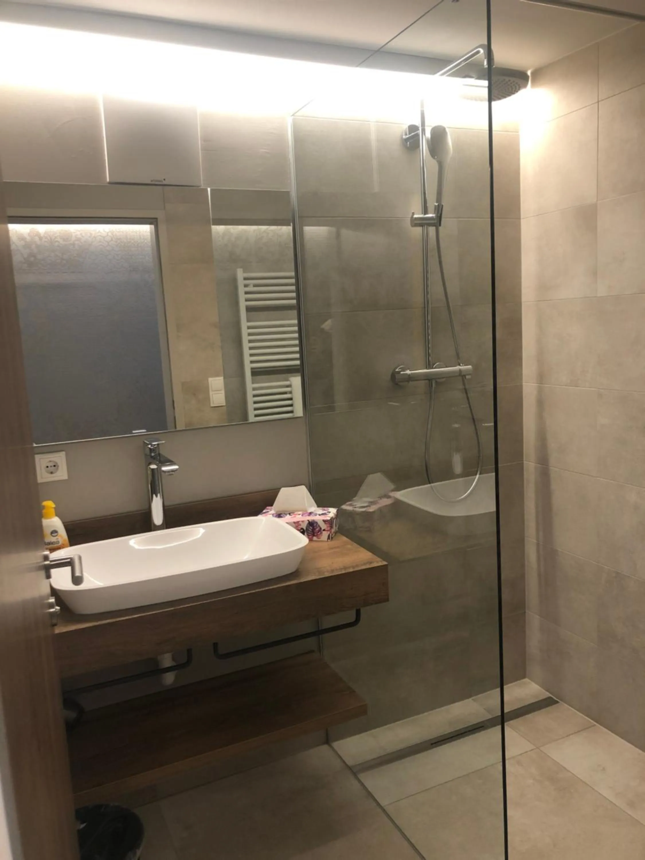 Shower in LakeSide Apartments Seefeld