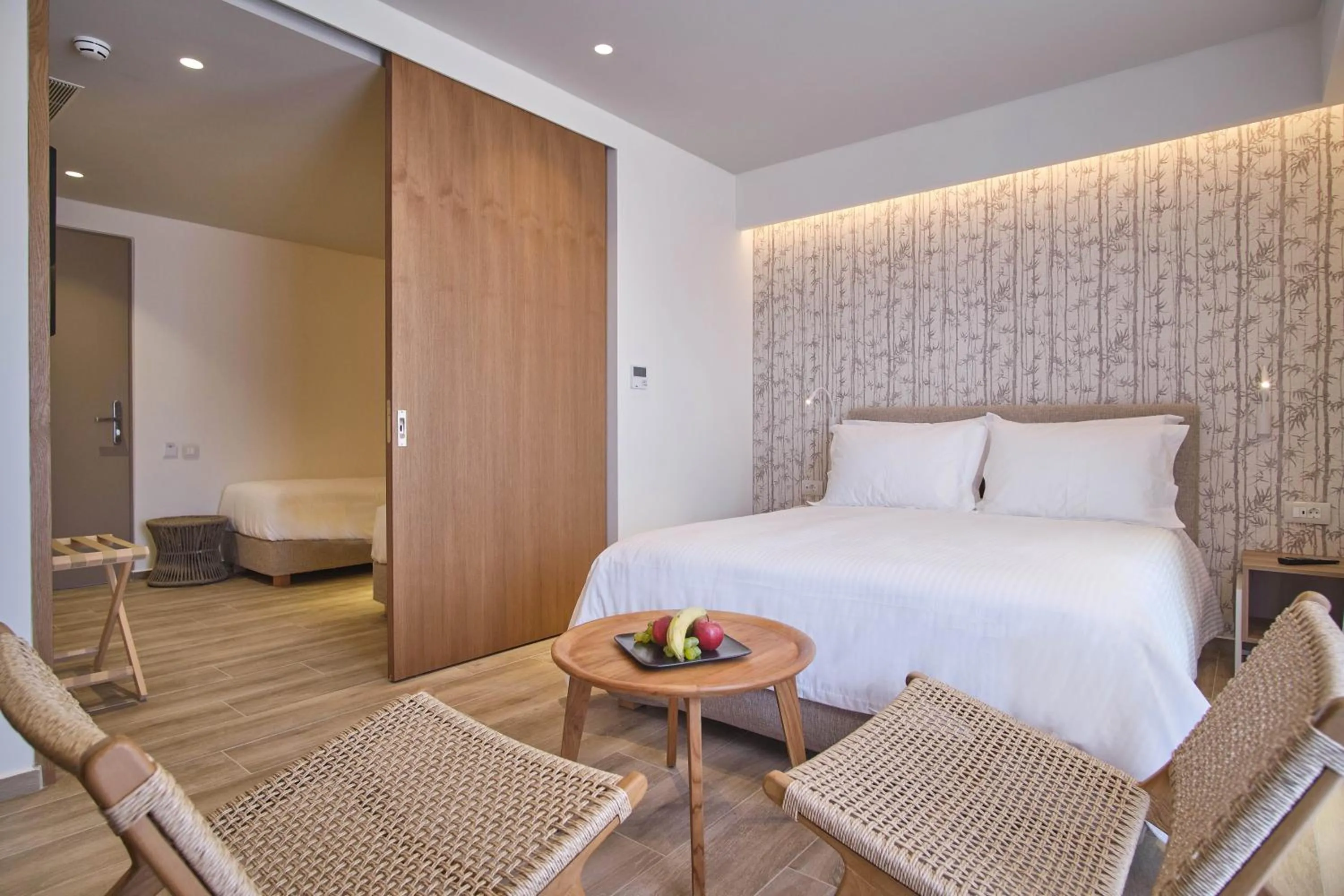 Bed in Utopia Blu Hotel