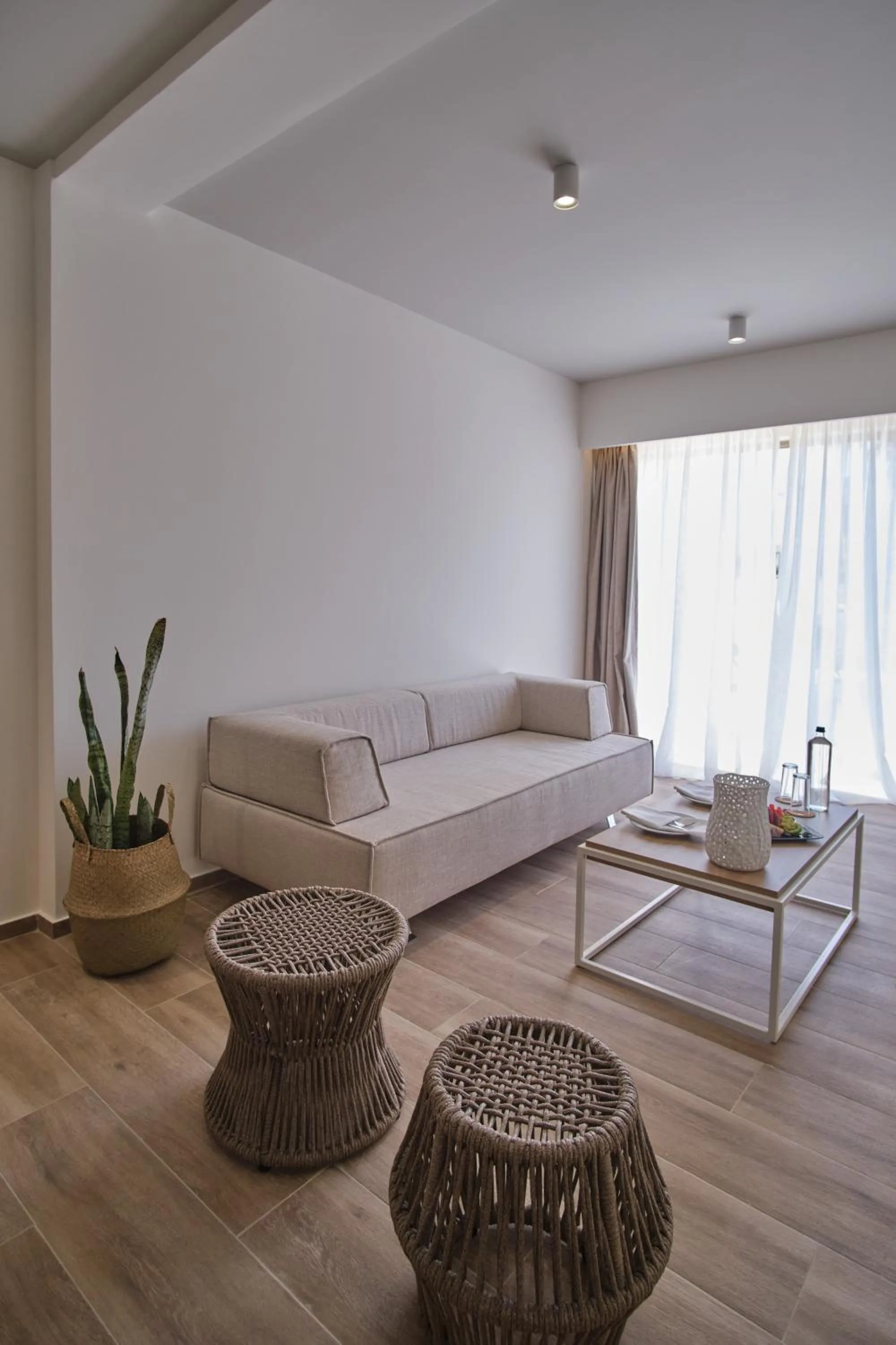 Seating area in Utopia Blu Hotel