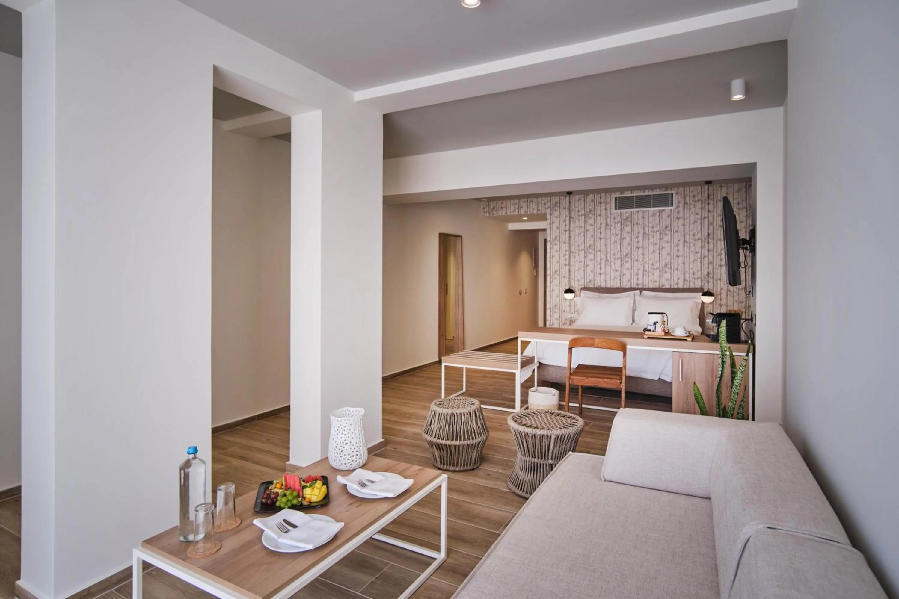 Seating area in Utopia Blu Hotel