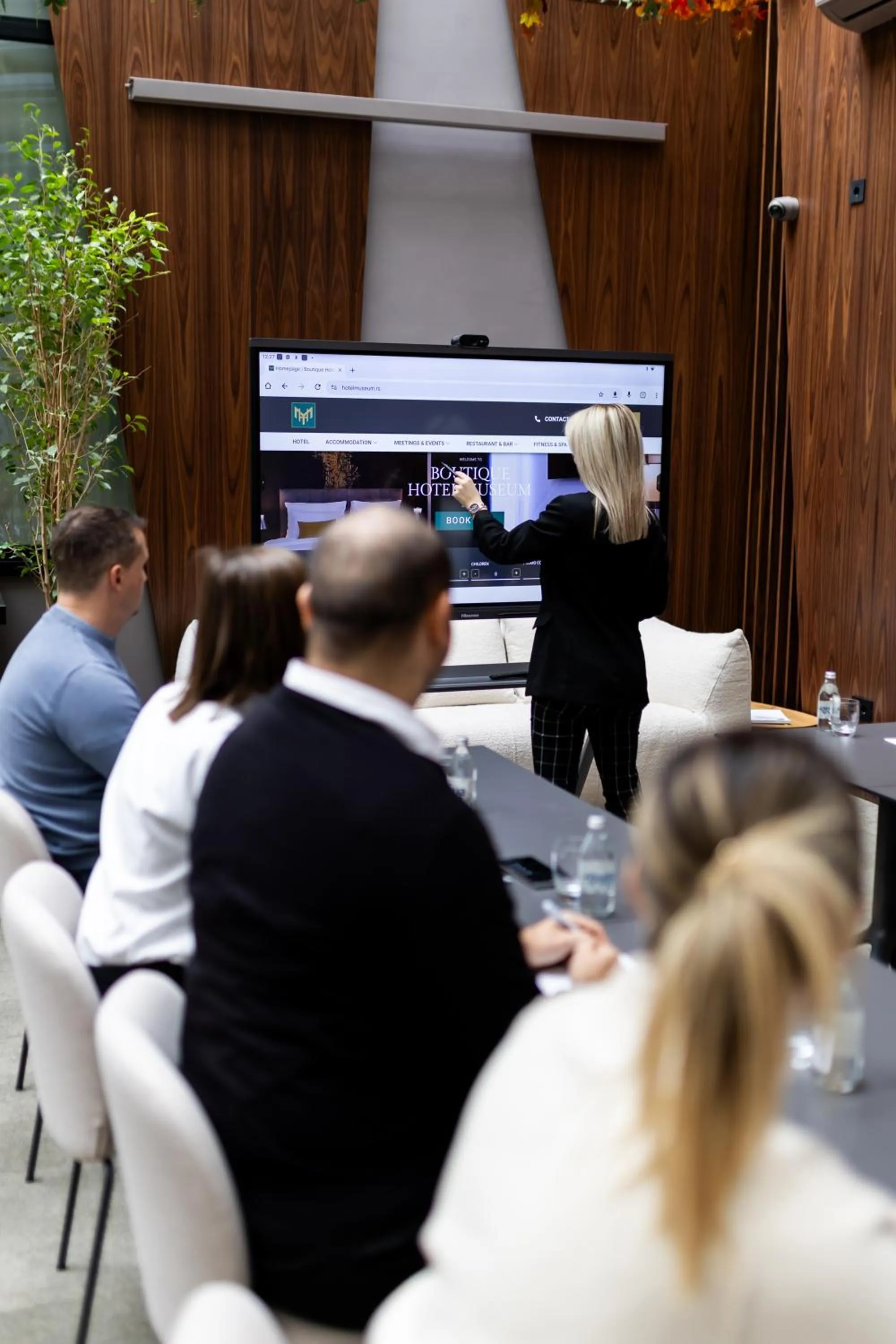 Meeting/conference room in Boutique Hotel Museum