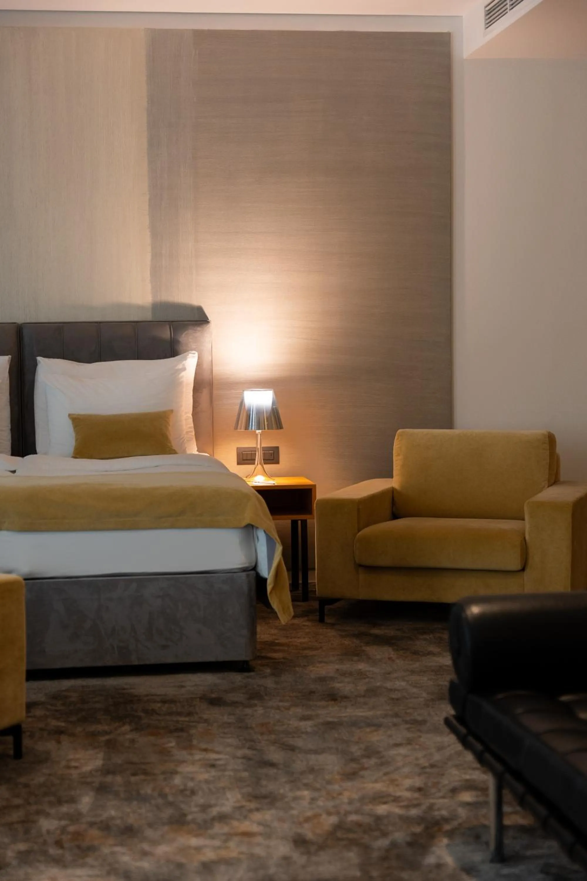 Bedroom, Bed in Boutique Hotel Museum