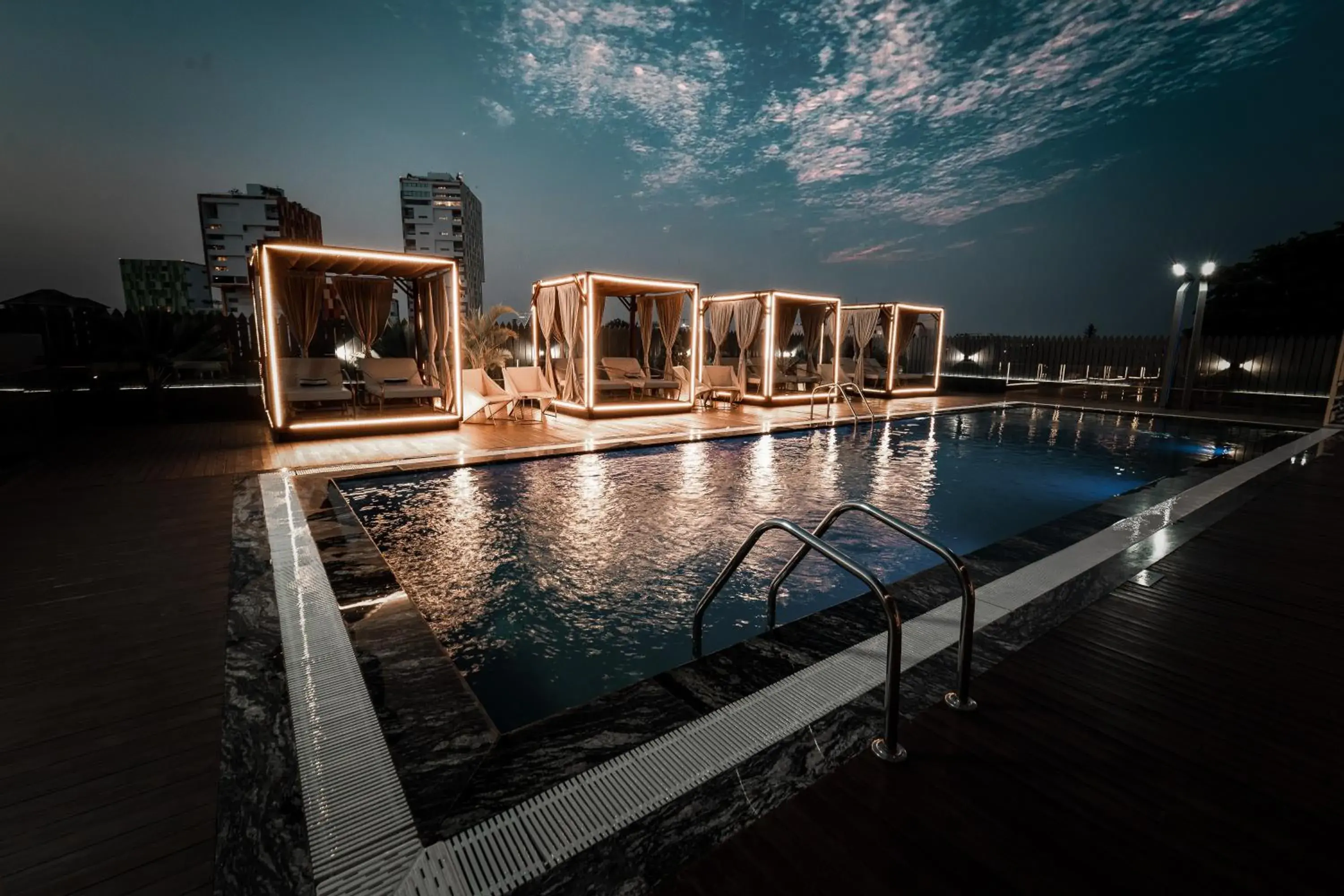 Swimming pool in Kwarleyz Residence, Accra Swimming pool in Kwarleyz Residence, Accra