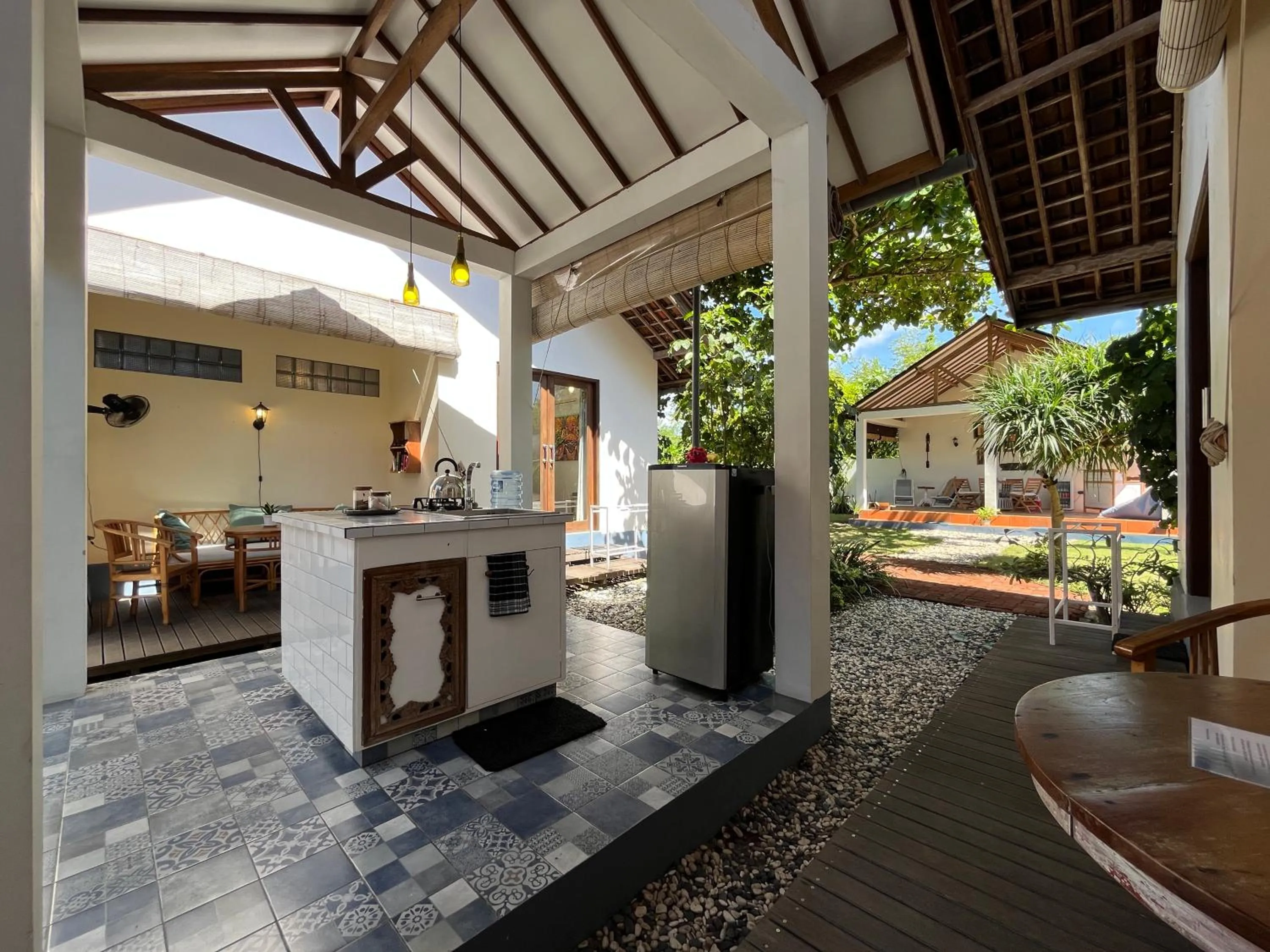 Communal lounge/ TV room in Living Room Lembongan