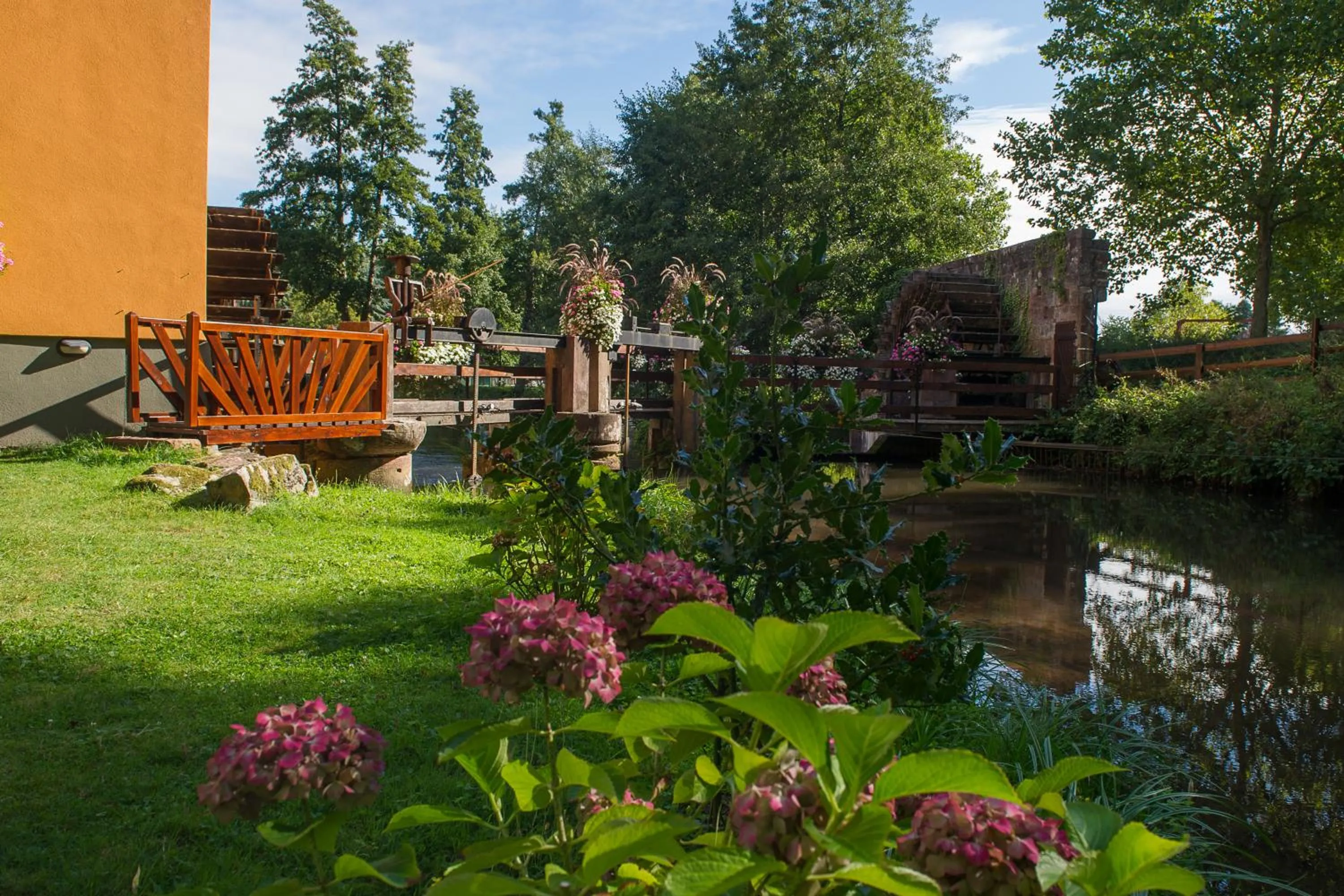 Garden in Le Moulin de la Walk