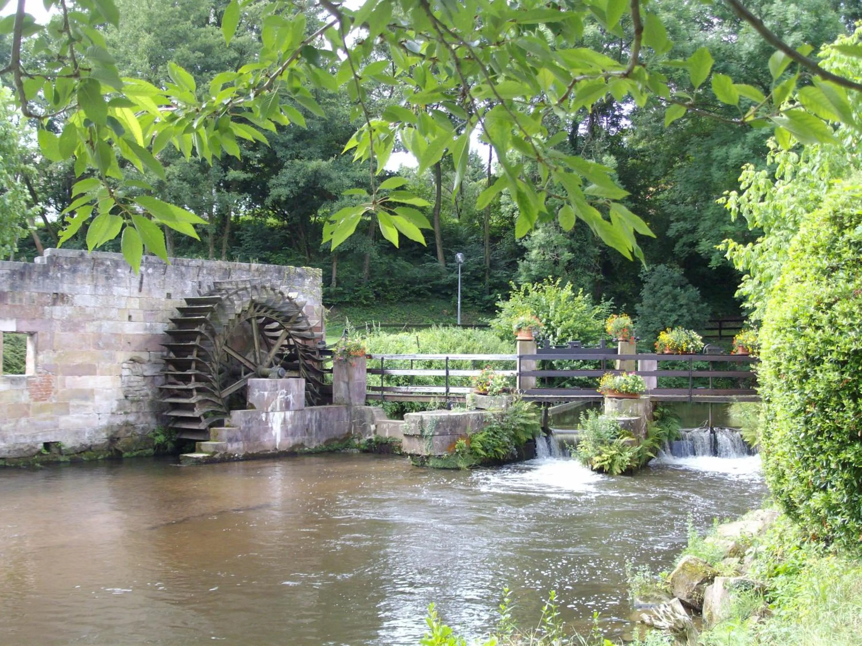 Garden in Le Moulin de la Walk