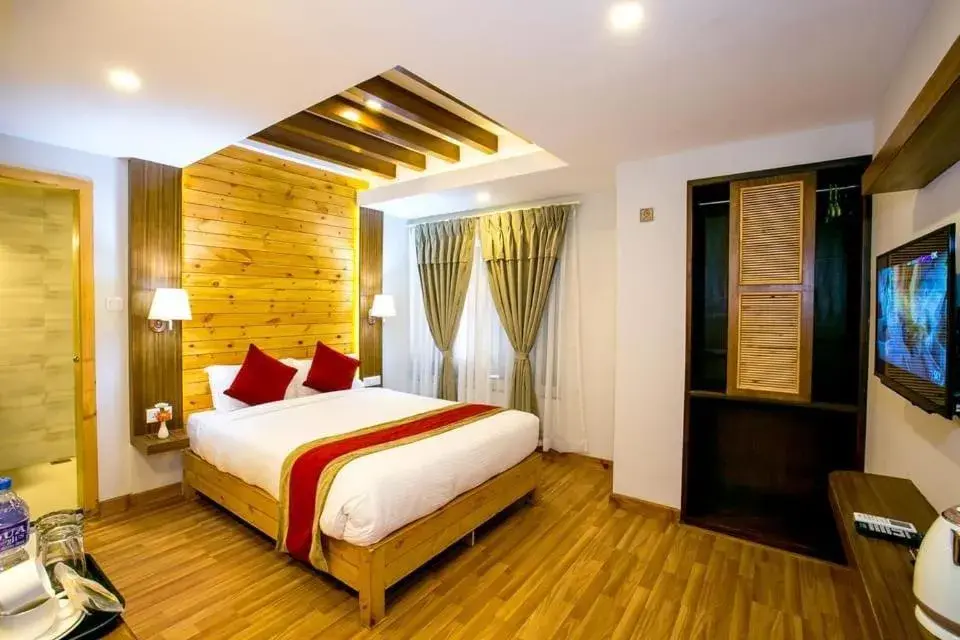 Deluxe Double or Twin Room with Pool Access - single occupancy in Beautiful Kathmandu Hotel Deluxe Double or Twin Room with Pool Access - single occupancy in Beautiful Kathmandu Hotel