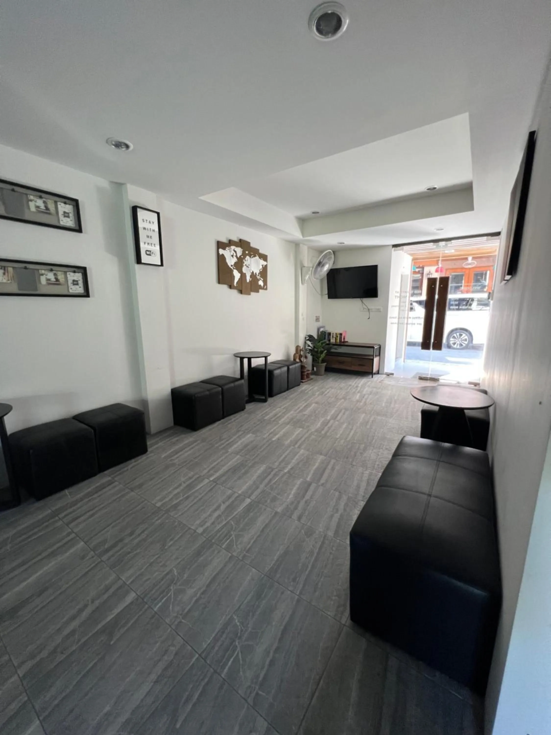 Lobby or reception in Litera Hostel