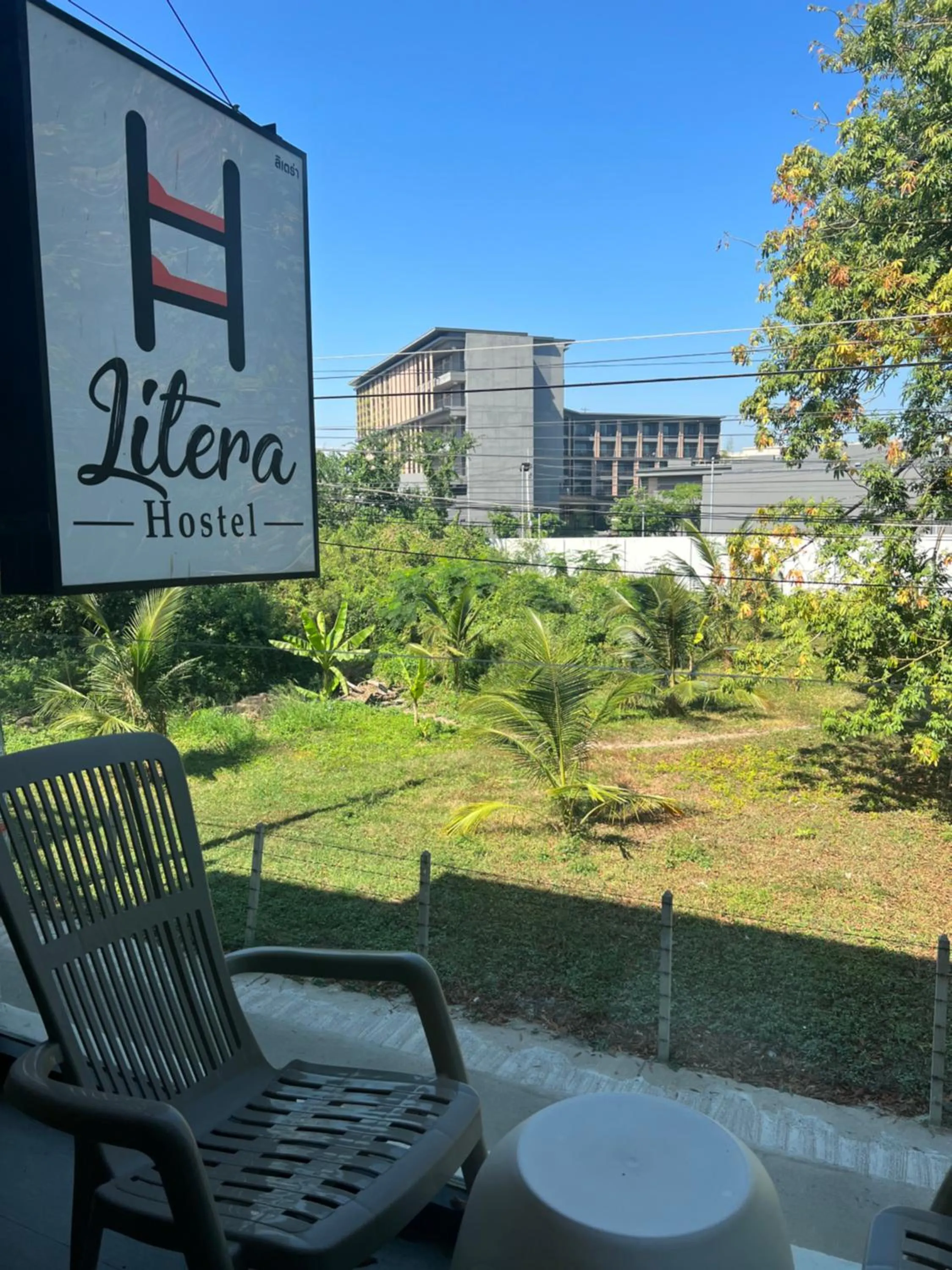 Balcony/Terrace in Litera Hostel