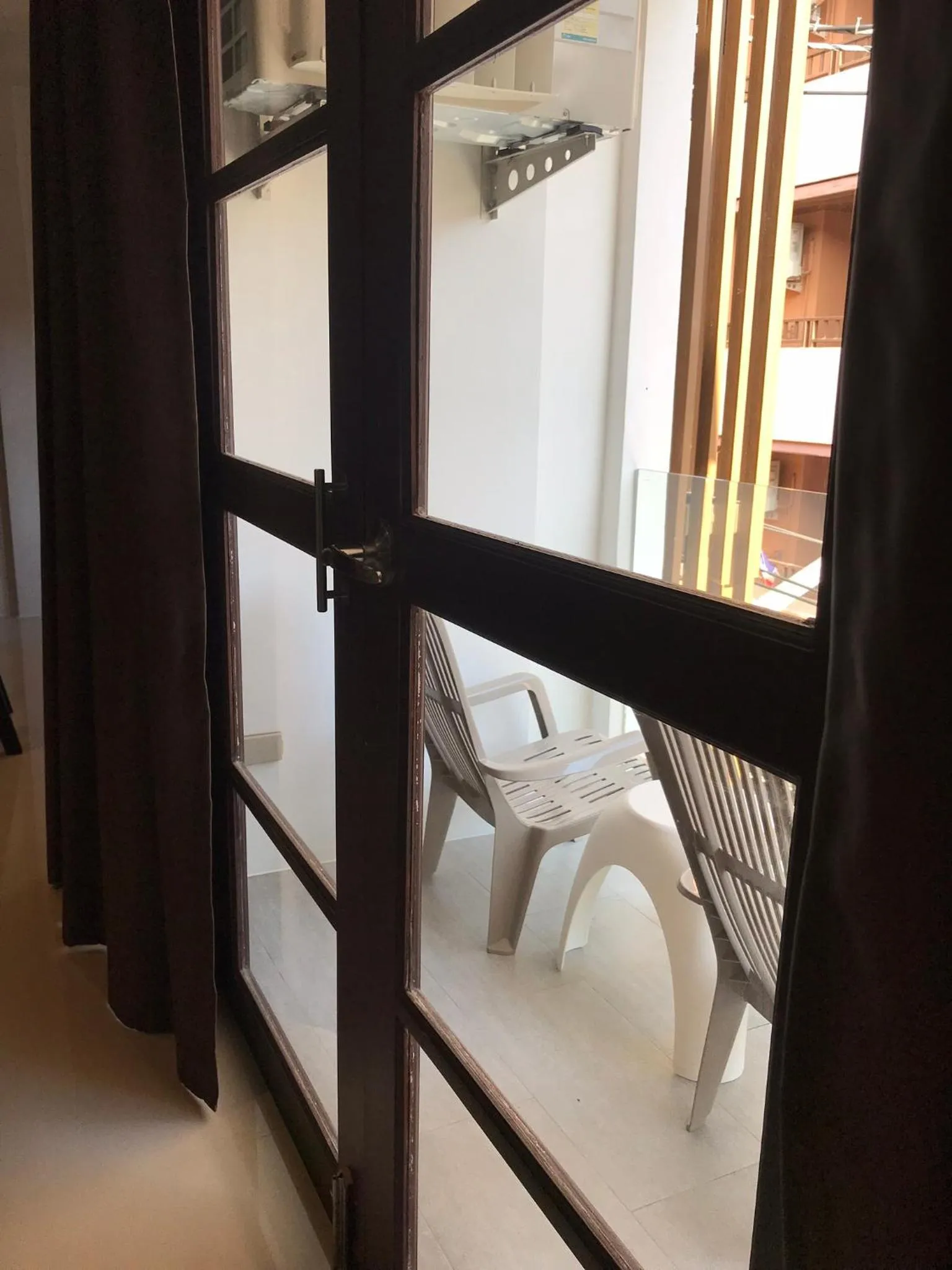 Balcony/Terrace in Litera Hostel