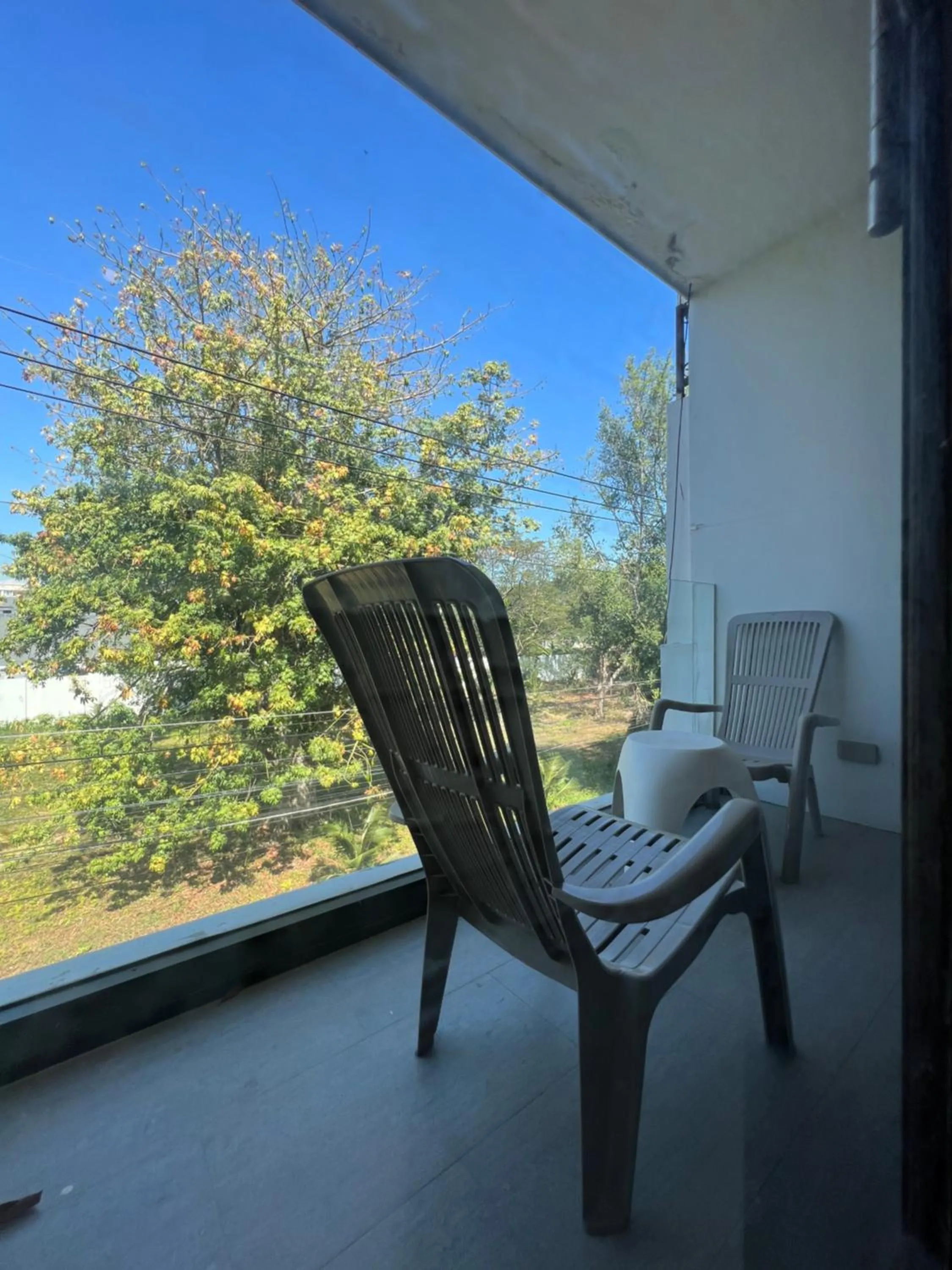 Balcony/Terrace in Litera Hostel