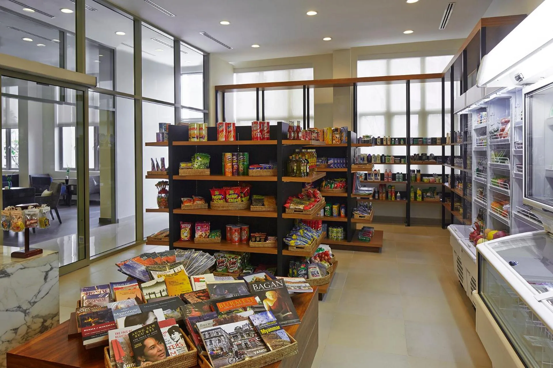 Supermarket/grocery shop in Shangri-La Serviced Apartments, Yangon