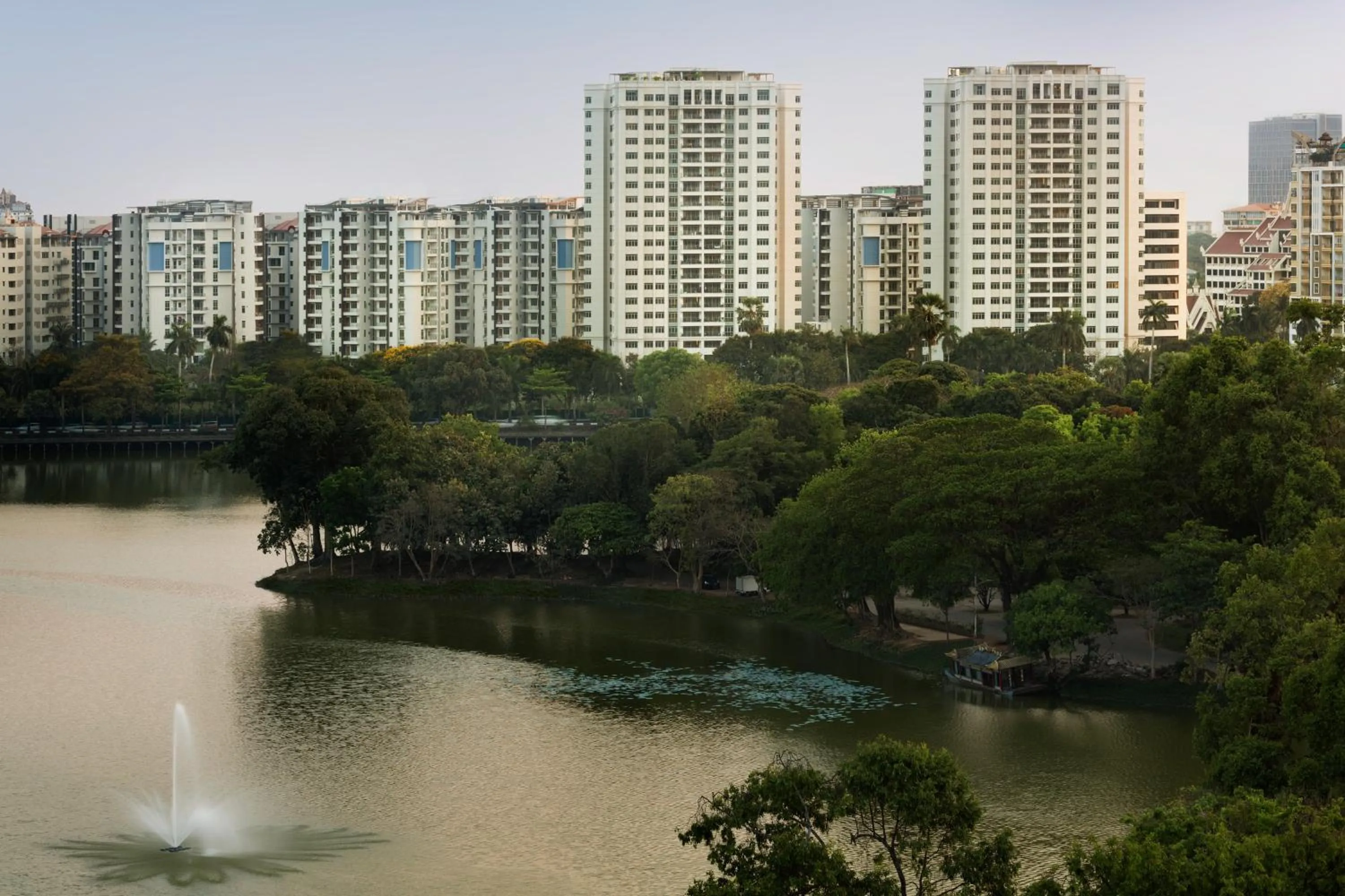 Property building in Shangri-La Serviced Apartments, Yangon