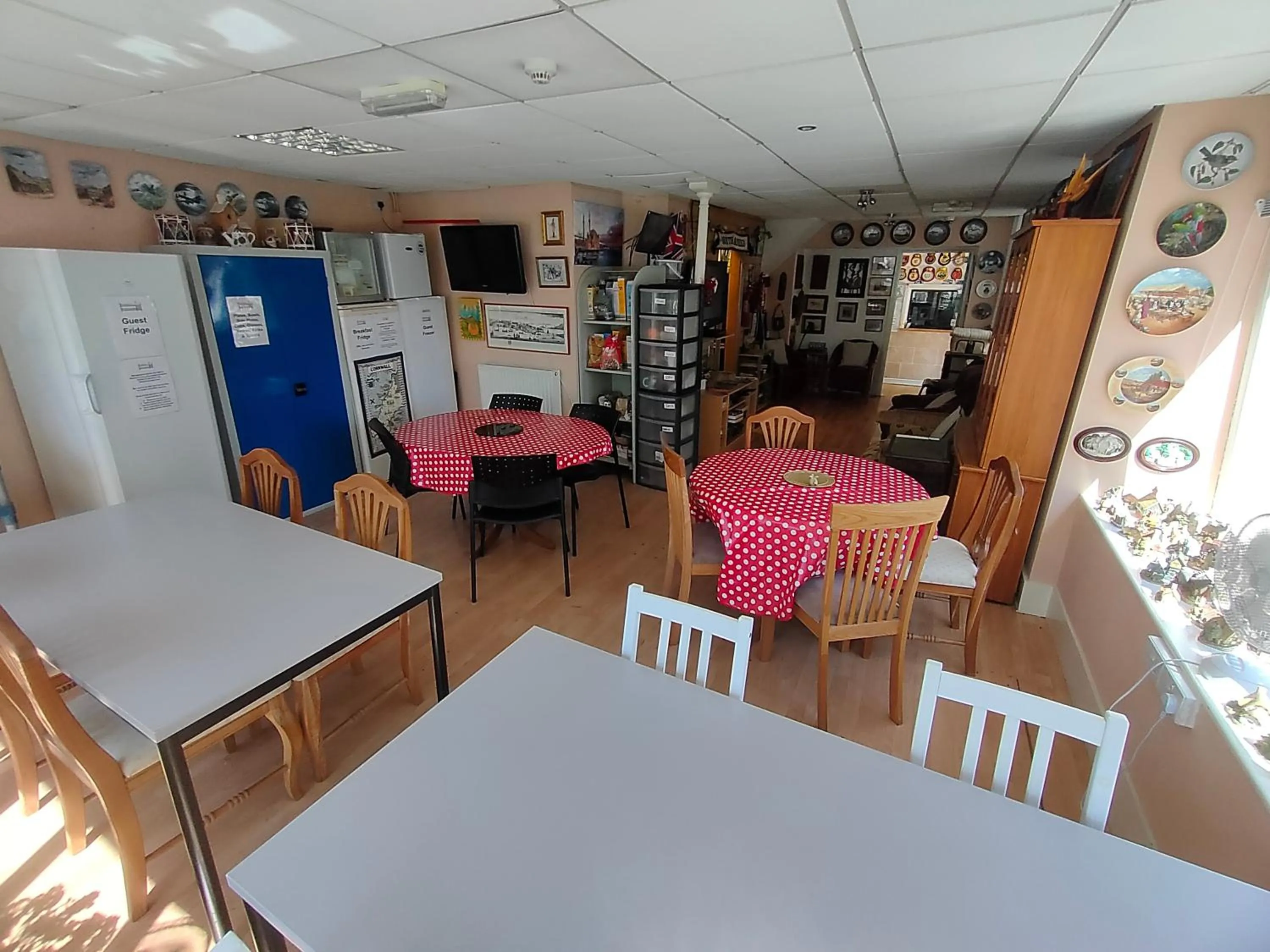 Dining area, Restaurant/Places to Eat in Plymouth Backpackers