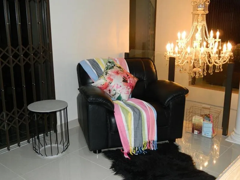 Seating area in JoJo's BnB