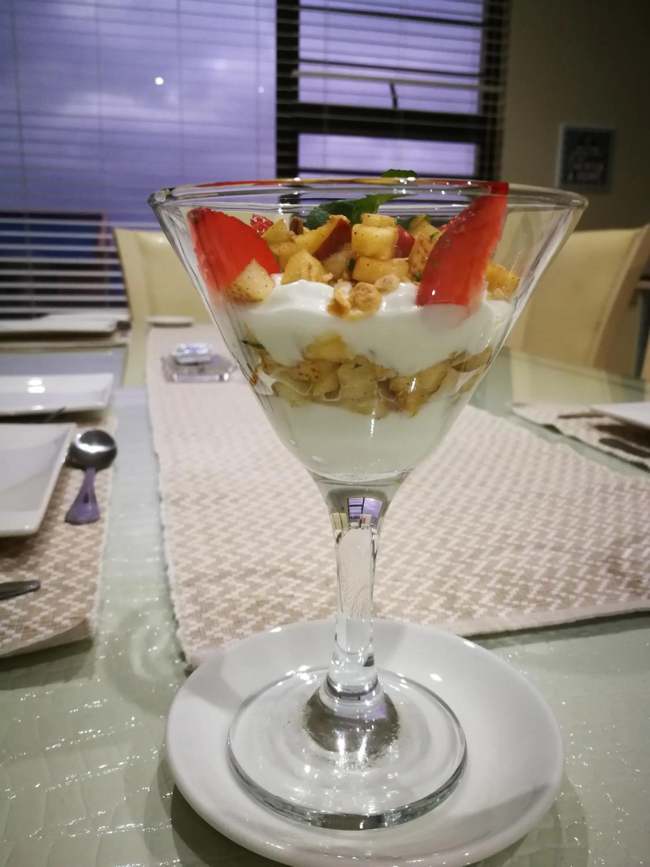 Continental breakfast in JoJo's BnB