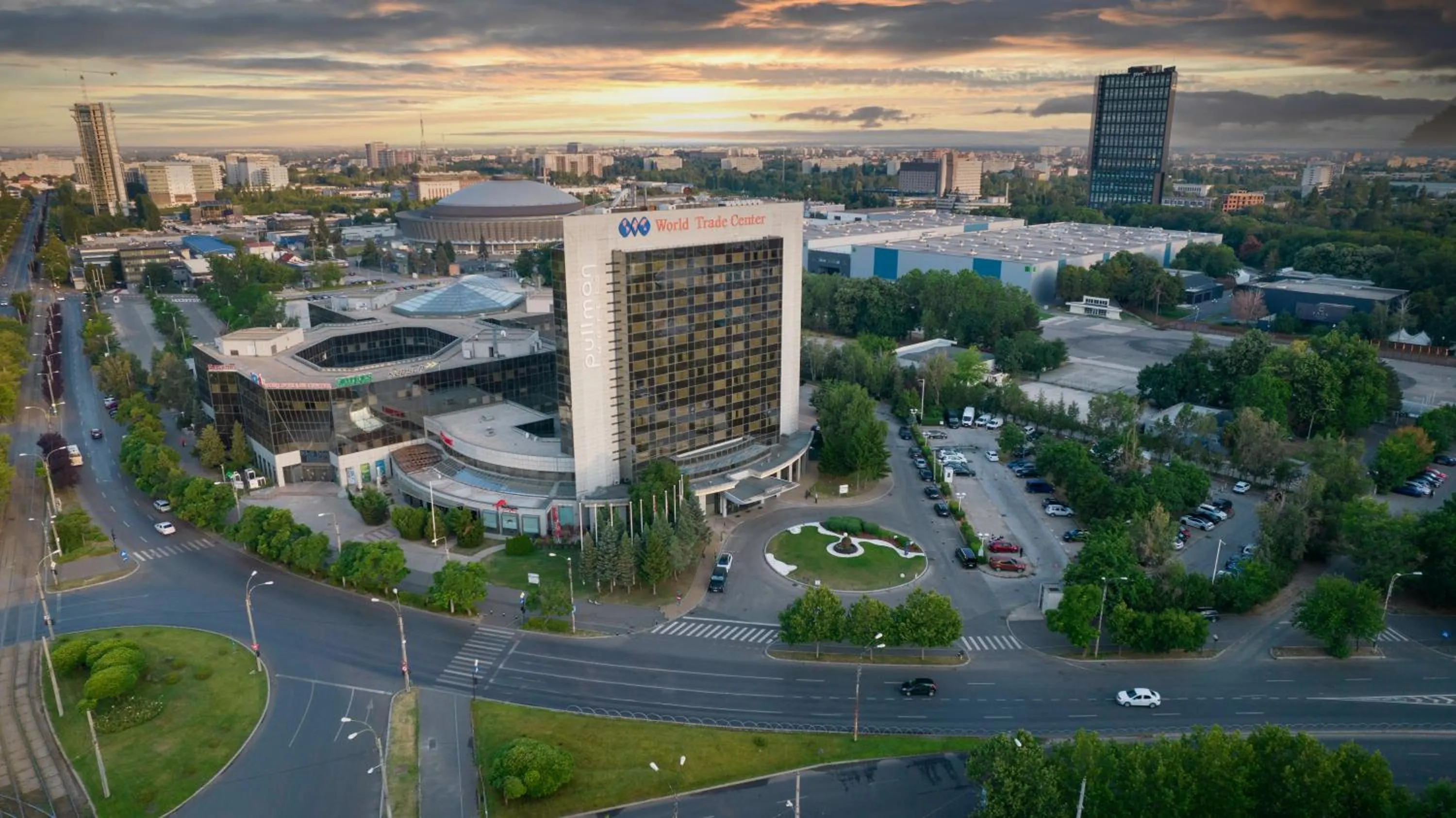 Property building in Pullman Bucharest World Trade Center