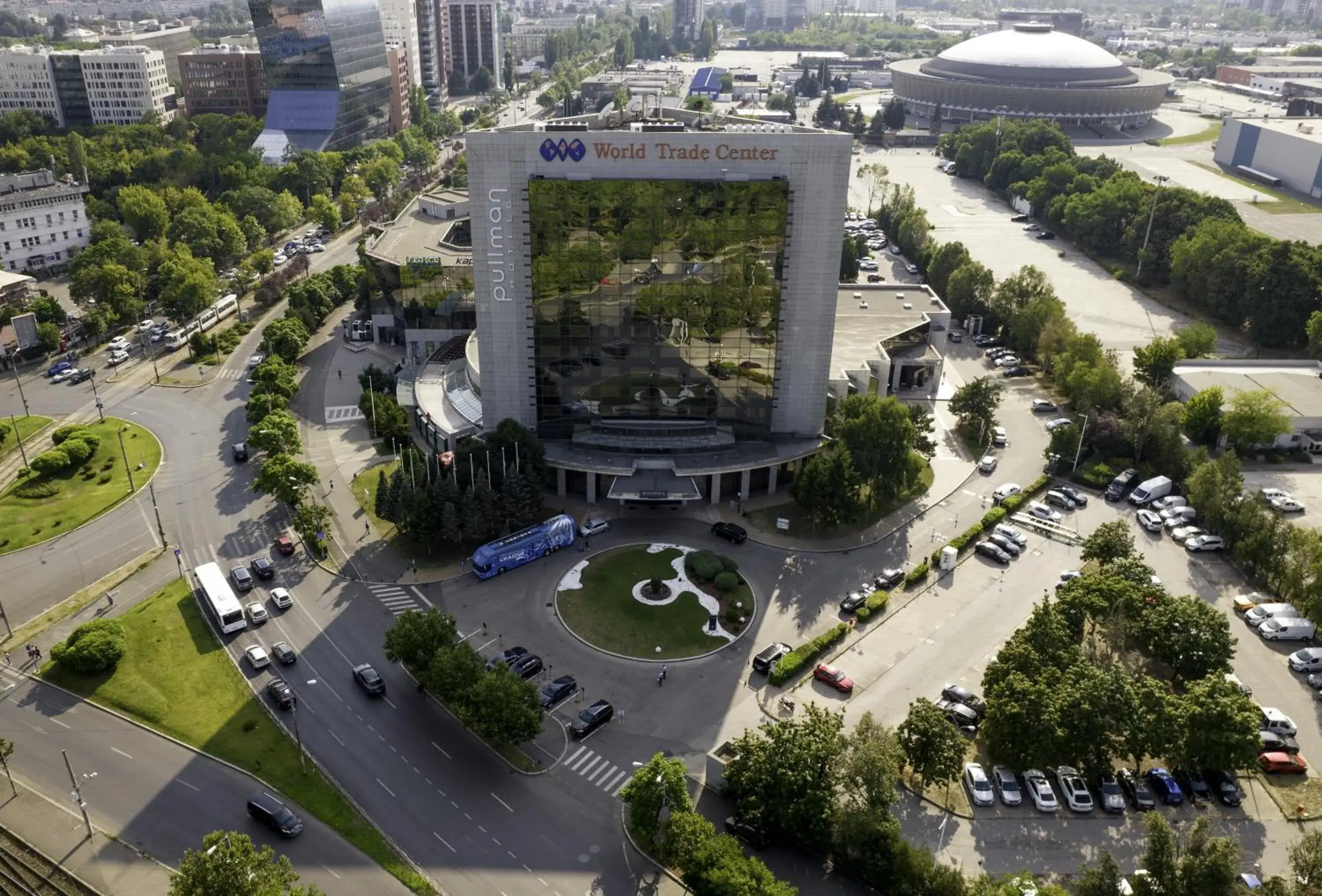 Property building in Pullman Bucharest World Trade Center Property building in Pullman Bucharest World Trade Center