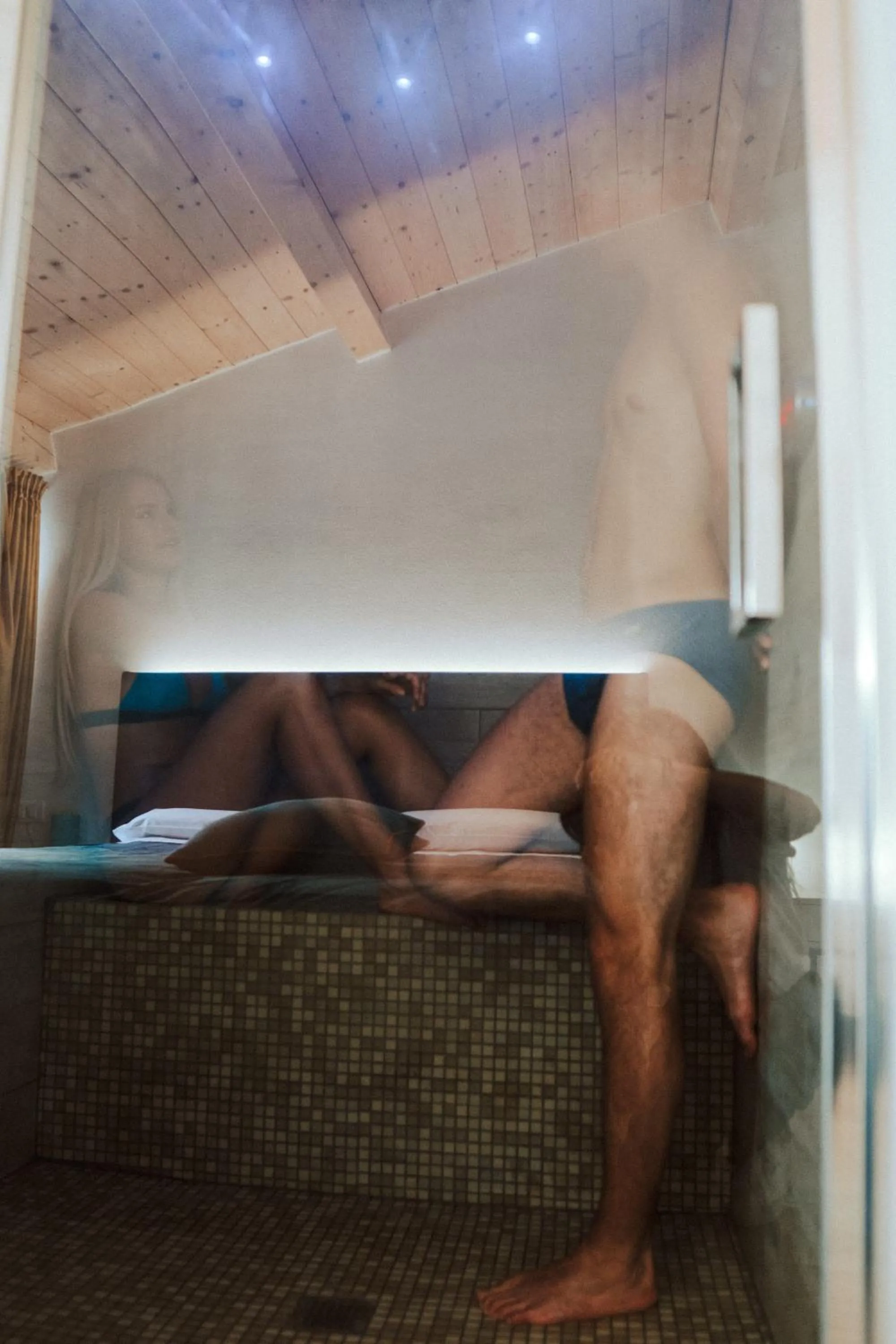Steam room in Romeo Giulietta