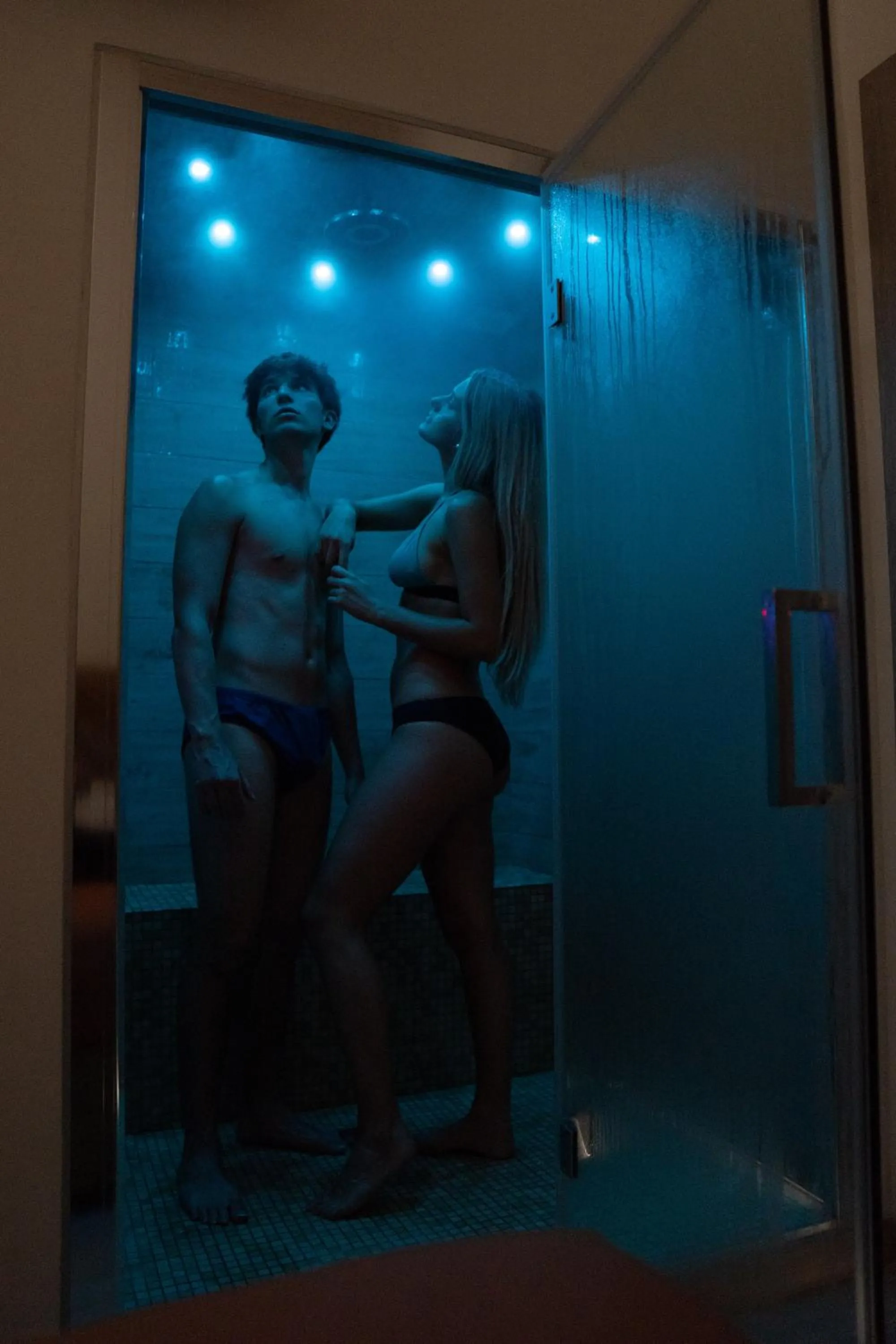 Steam room in Romeo Giulietta