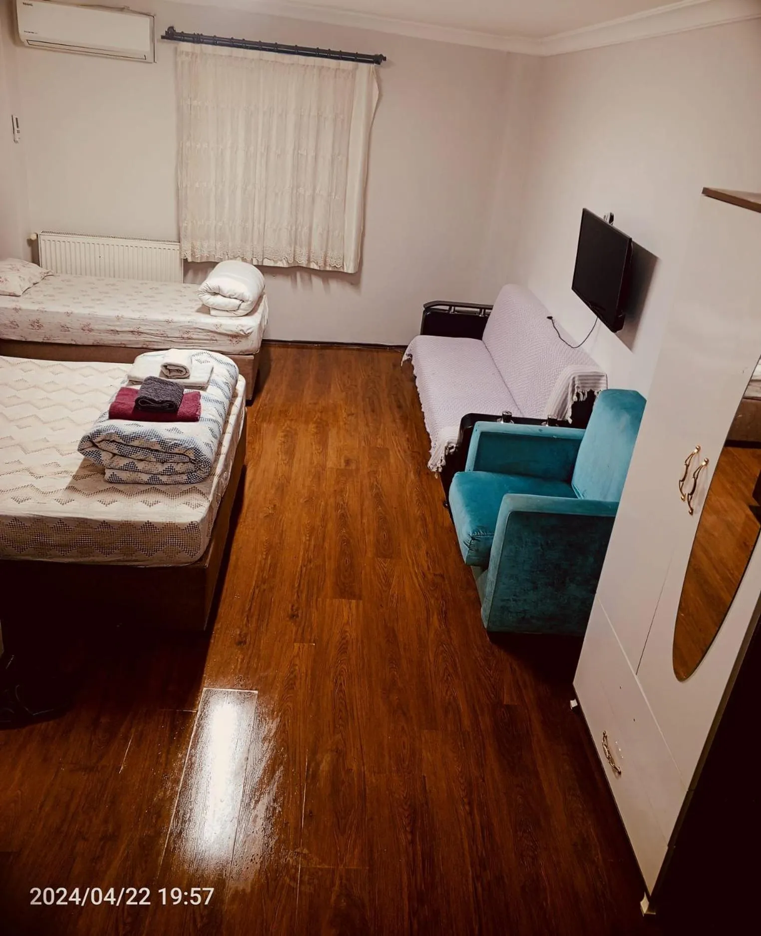 Bed in Kule Pansiyon