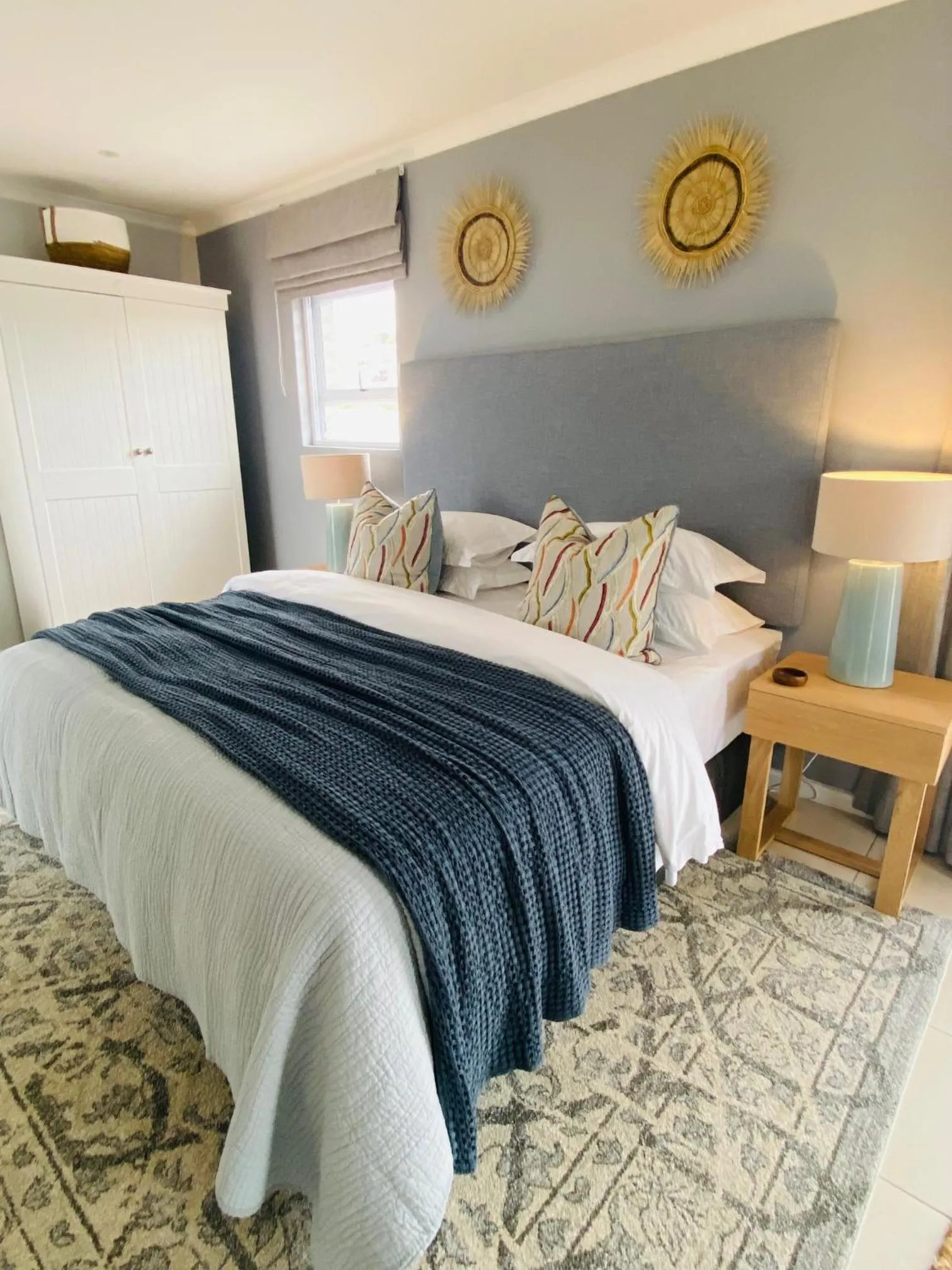 Bed in Mes Amis Beach Guest House