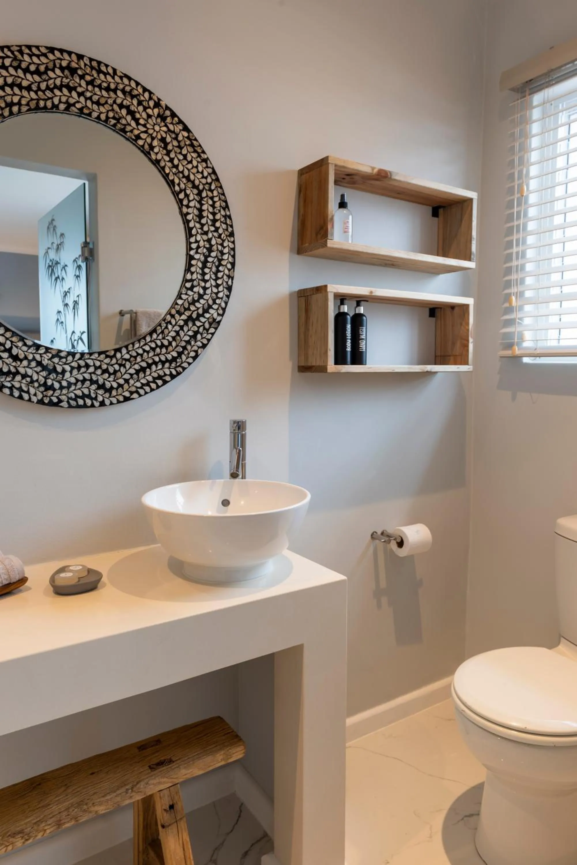 Bathroom in Mes Amis Beach Guest House