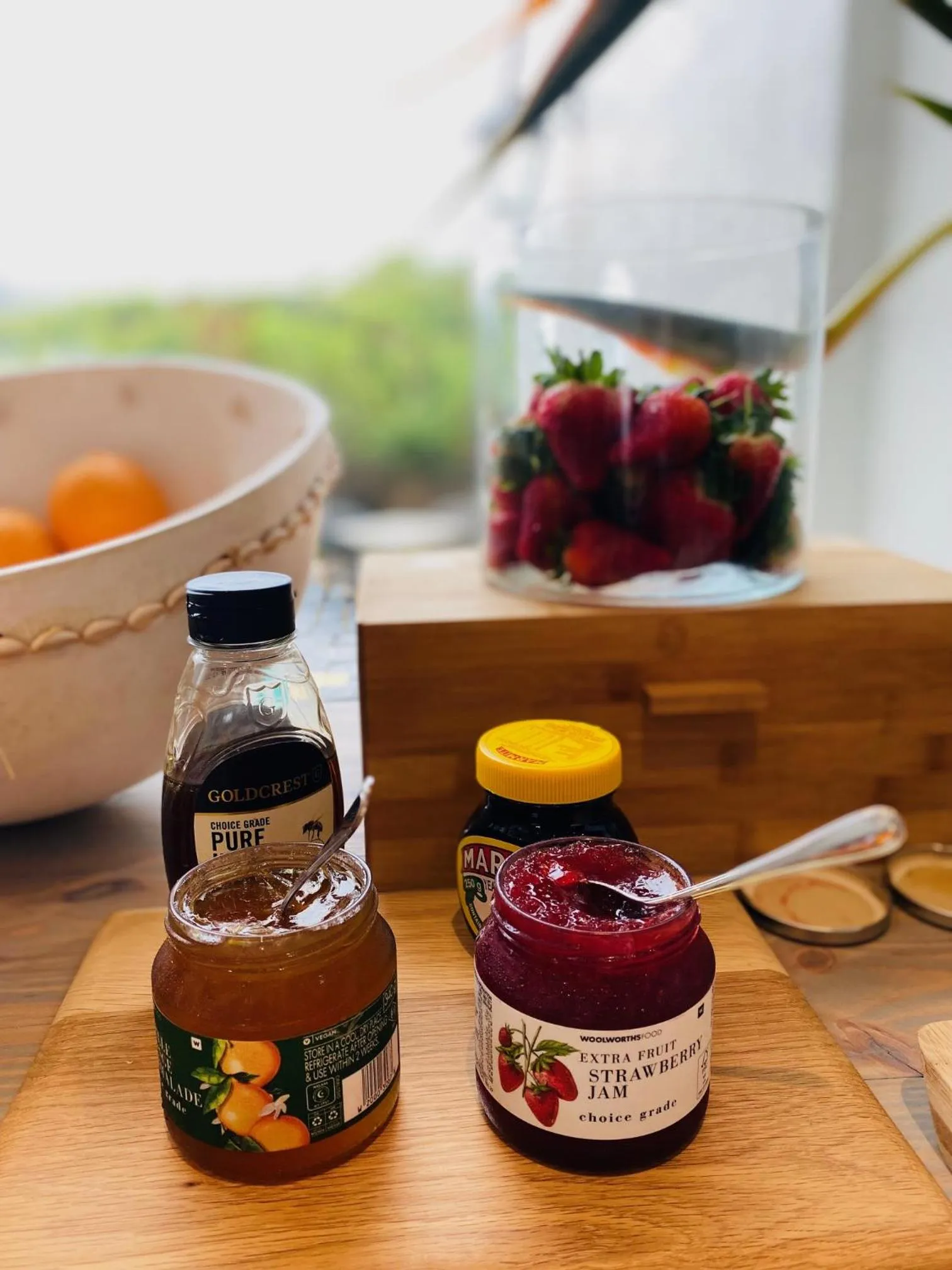 Food in Mes Amis Beach Guest House