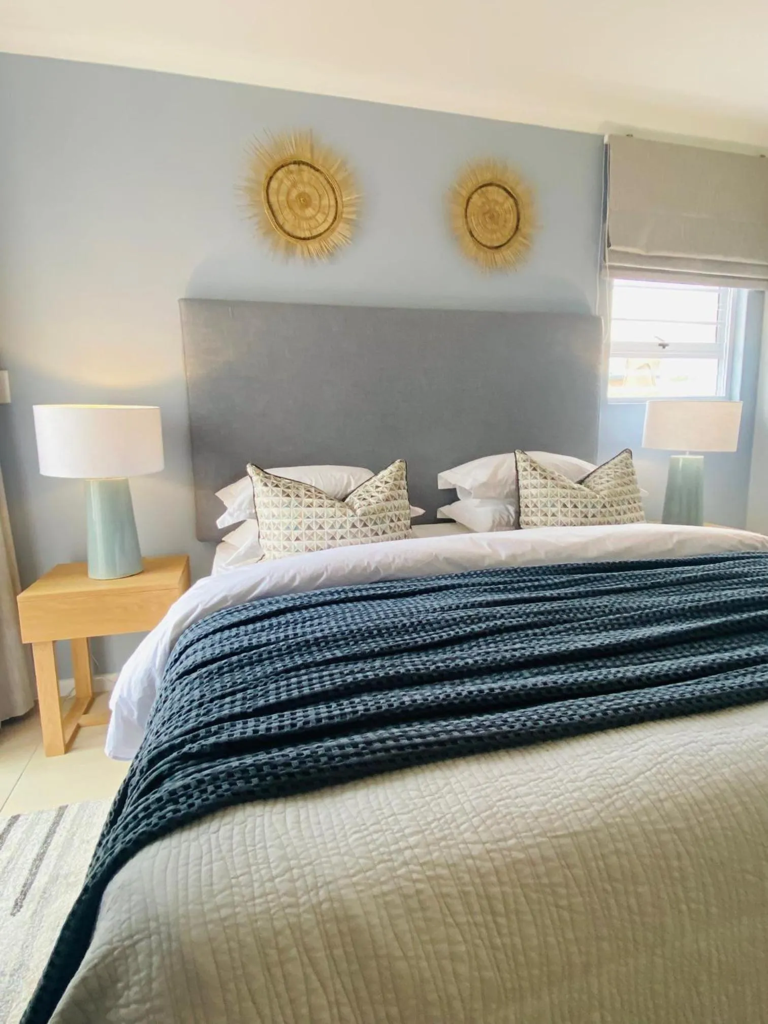 Bed in Mes Amis Beach Guest House