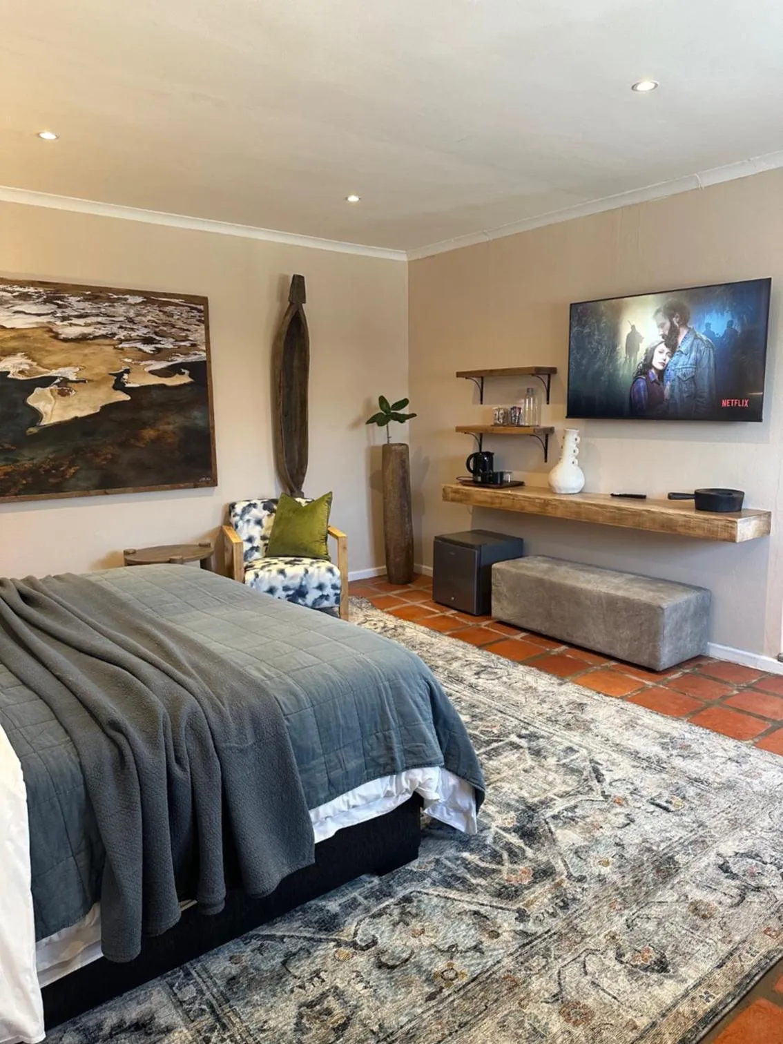 TV and multimedia, Bed in Mes Amis Beach Guest House