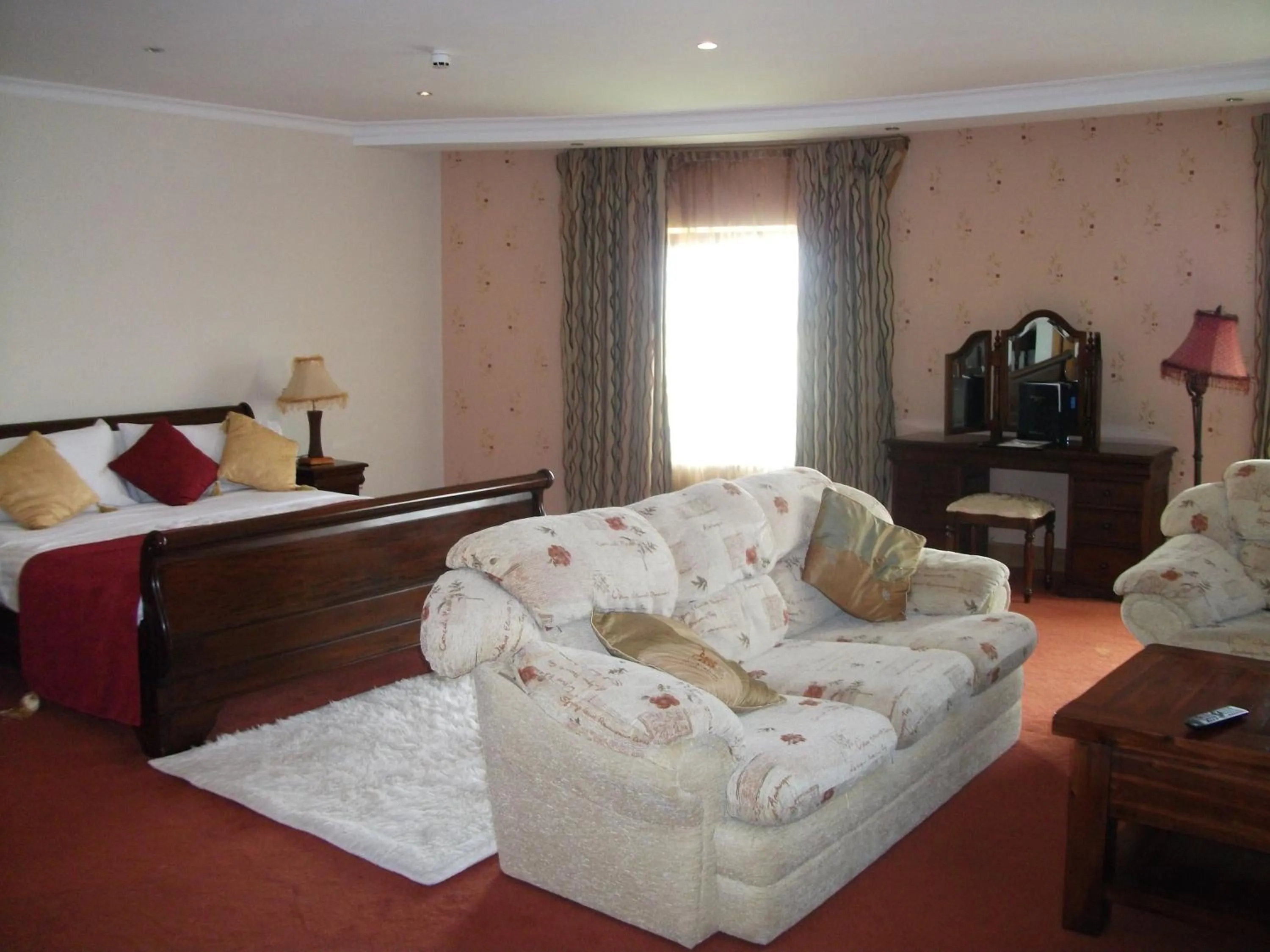 Decorative detail, Bed in Broadhaven Bay Hotel
