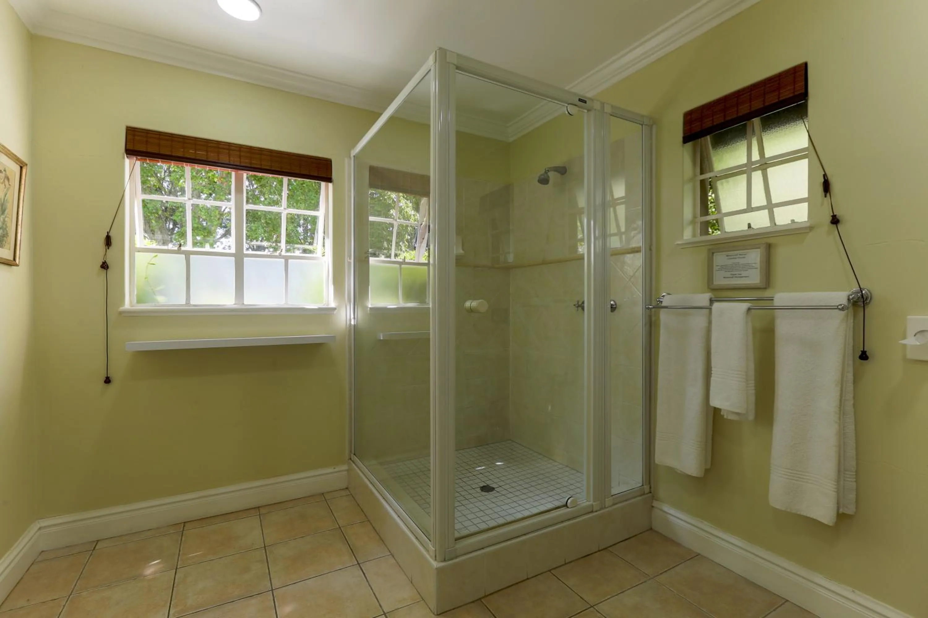 Shower in Moorcroft Manor Boutique Country Hotel