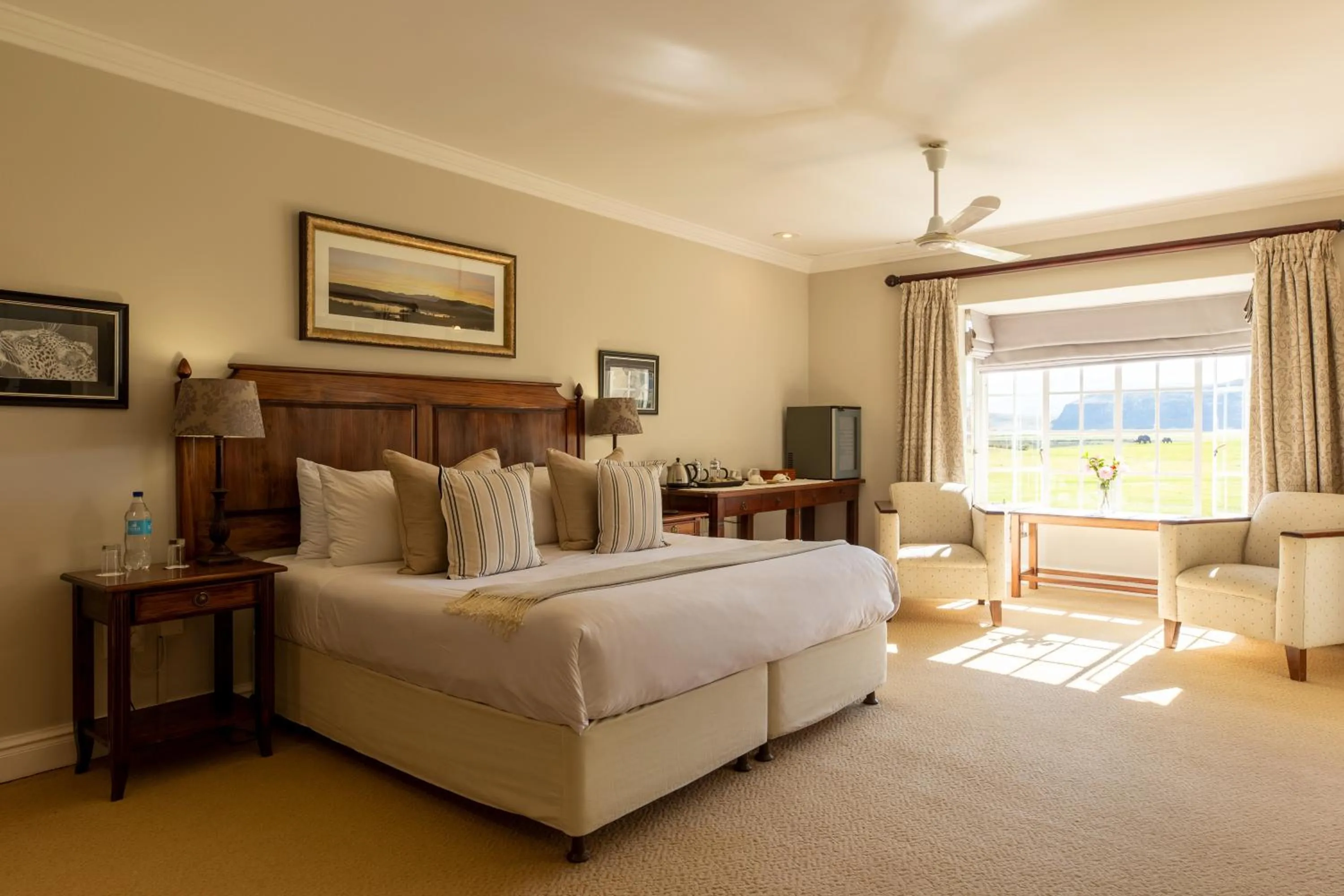 Bed in Moorcroft Manor Boutique Country Hotel