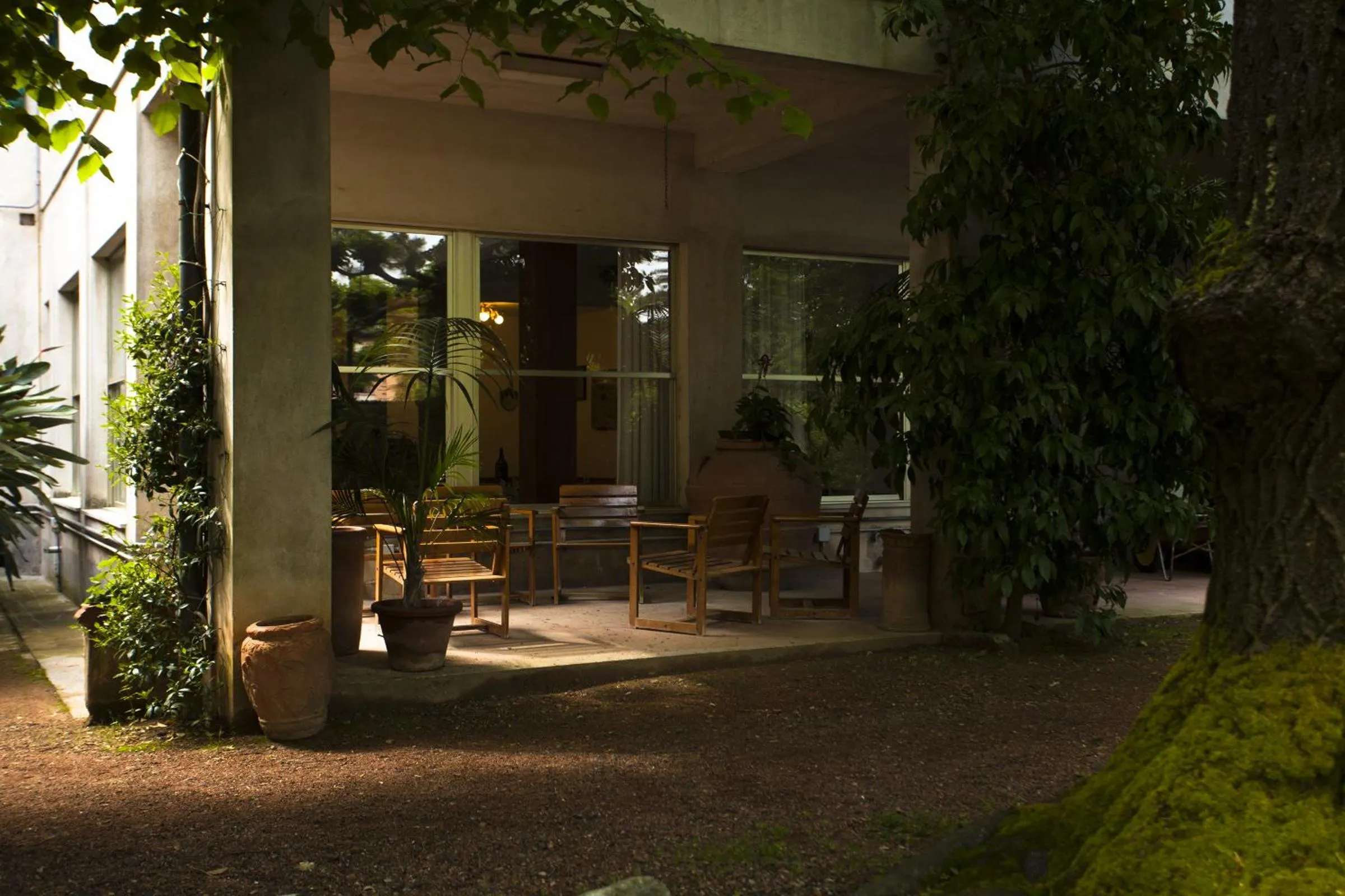 Patio in Albergo Stella