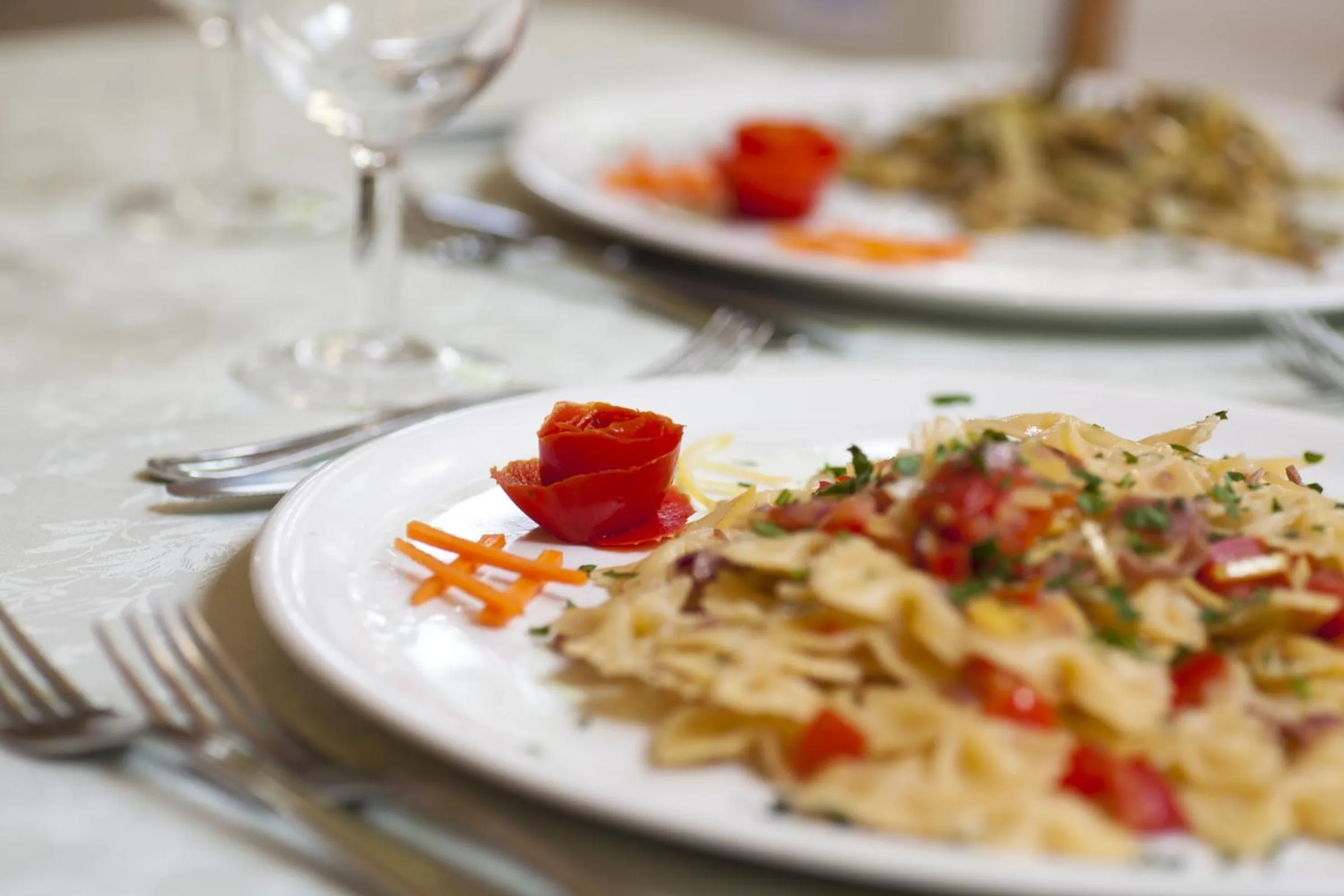 Food close-up in Albergo Stella