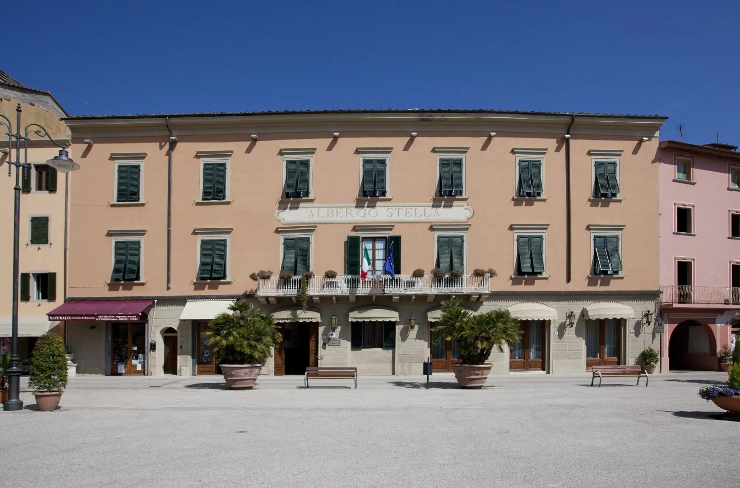 Facade/entrance in Albergo Stella
