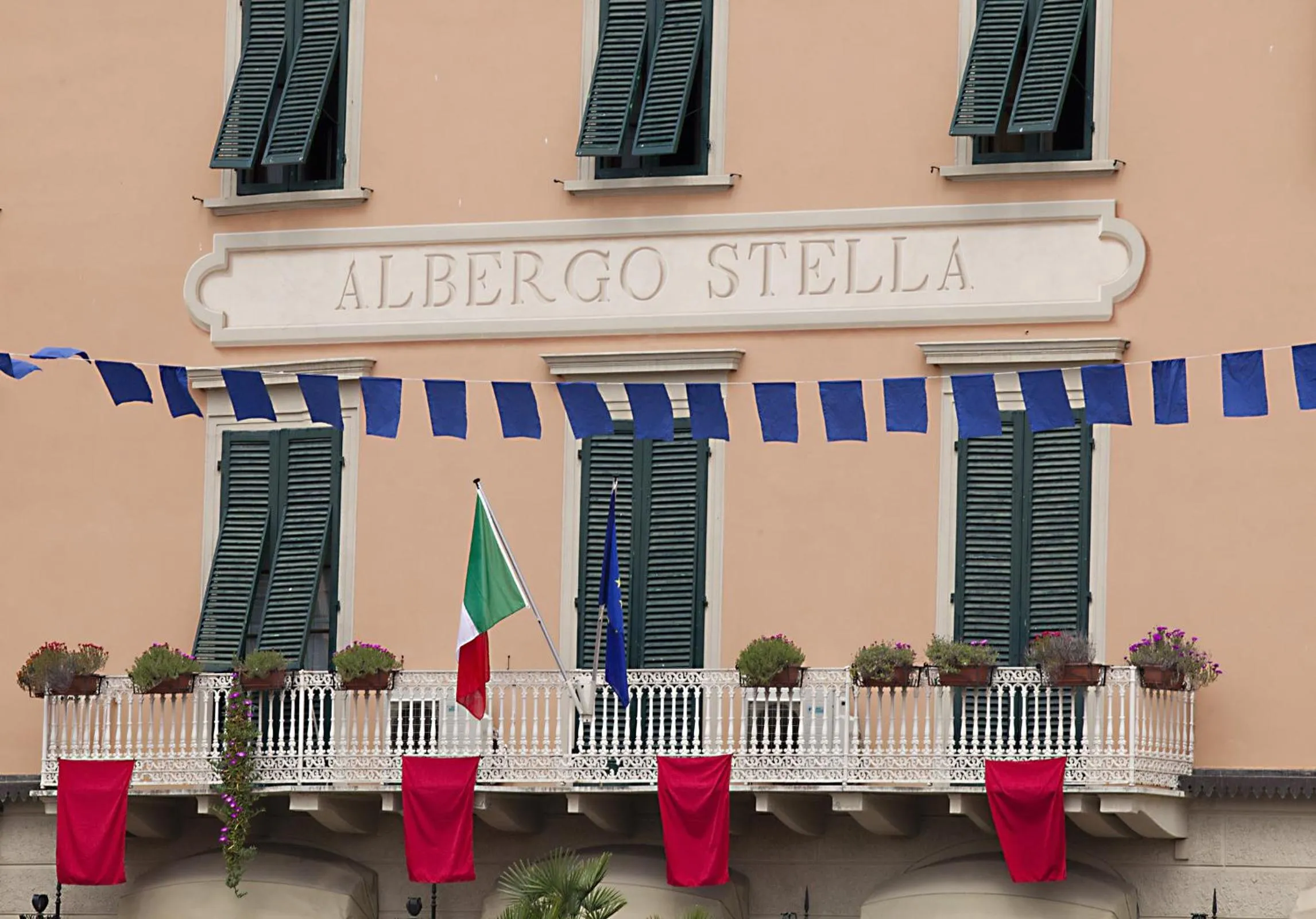 Facade/entrance in Albergo Stella