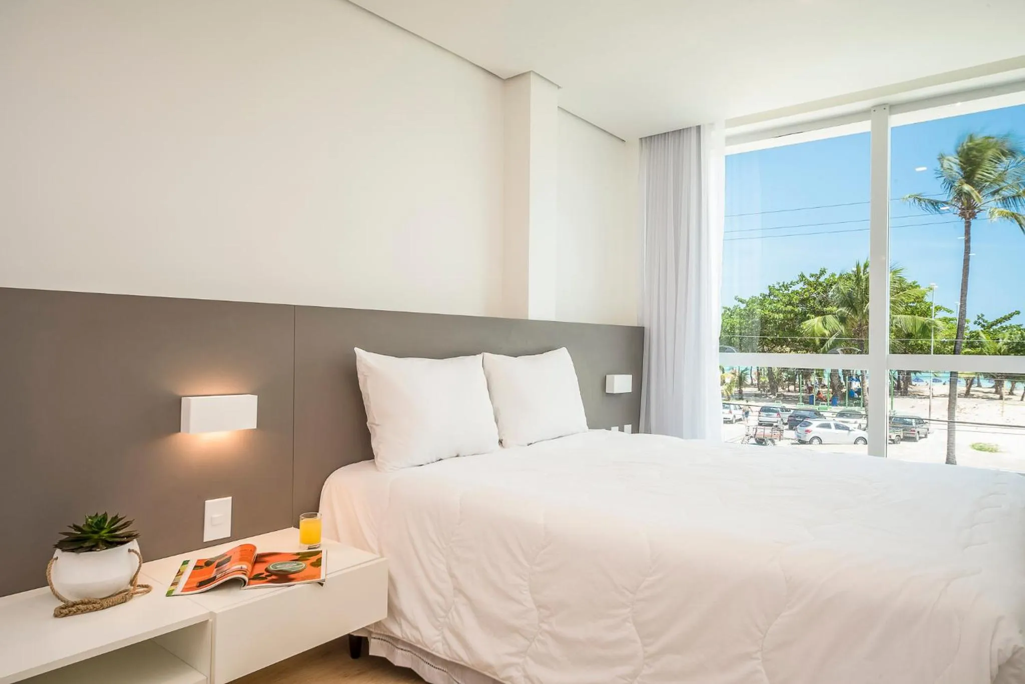 Bedroom, Bed in Hotel Praia Bonita Jangadeiros Pajuçara