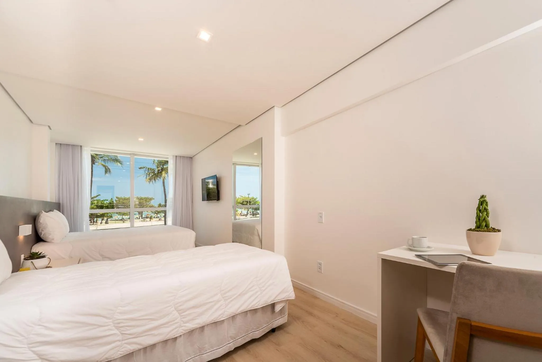 Bedroom, Bed in Hotel Praia Bonita Jangadeiros Pajuçara