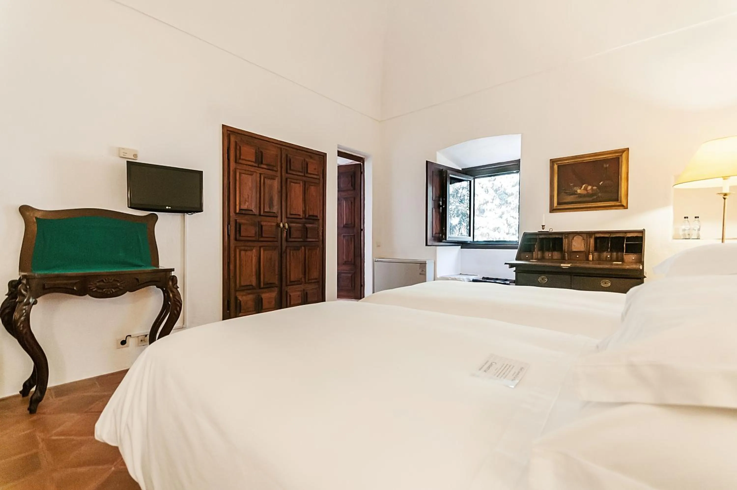 Bed in Convento Sao Paulo - Hotel Rural