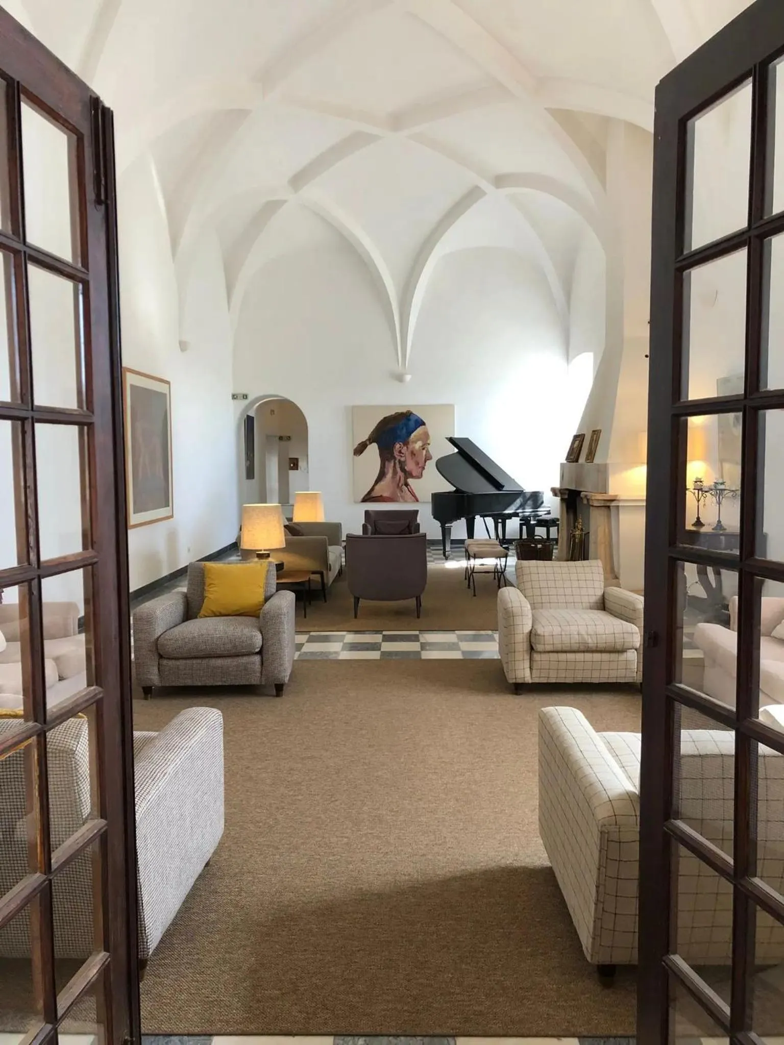 Living room in Convento Sao Paulo - Hotel Rural