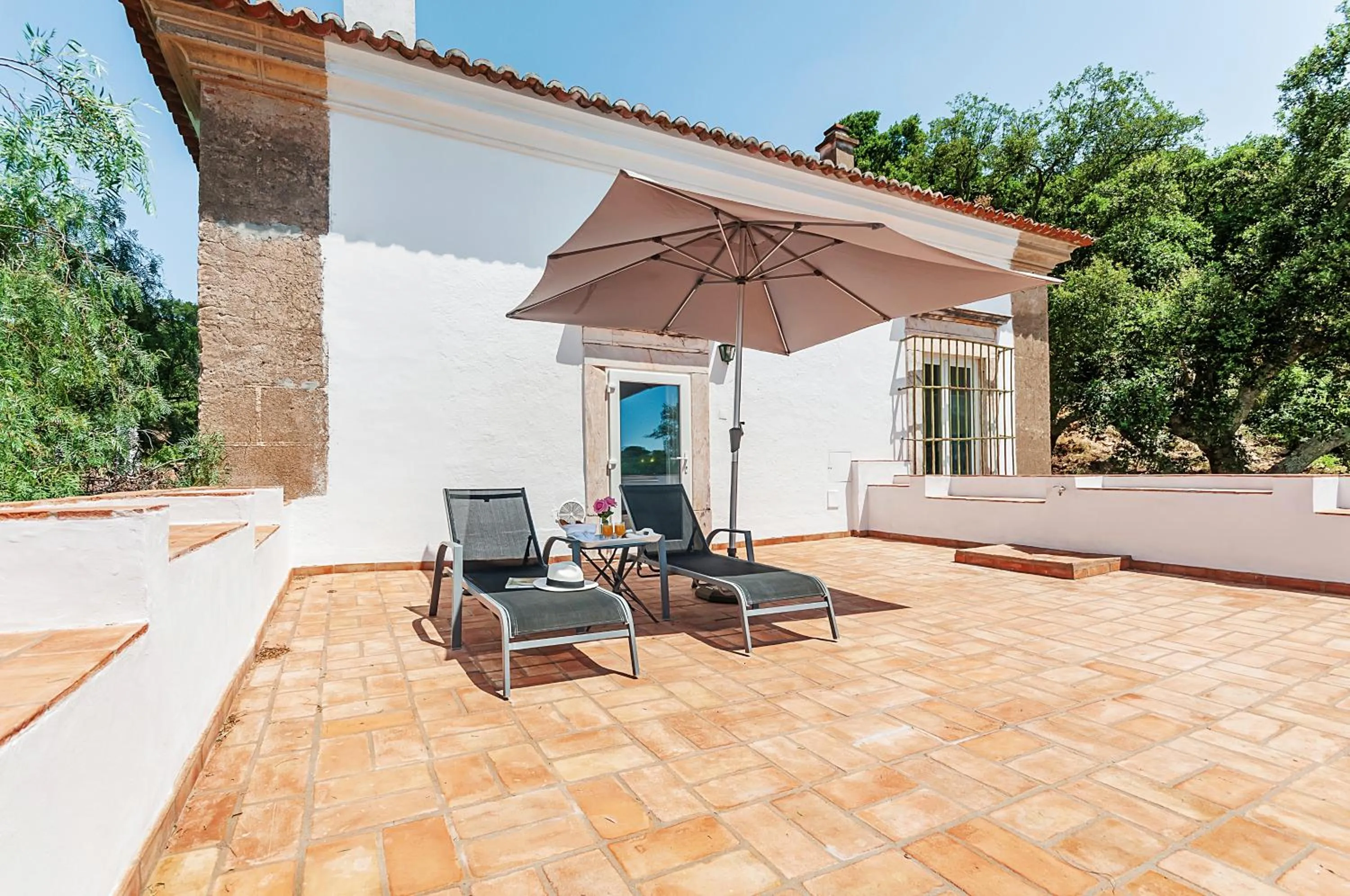 Balcony/Terrace in Convento Sao Paulo - Hotel Rural