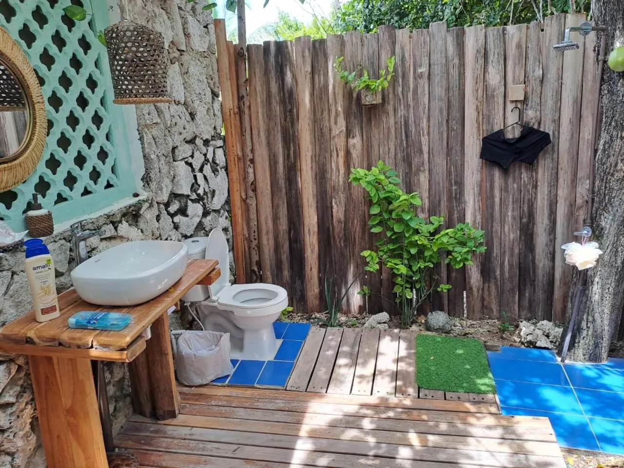 Bathroom in Isla Tijereto
